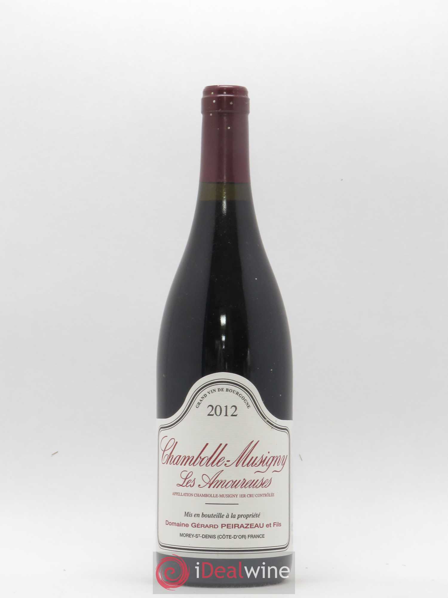 Chambolle-Musigny 1er Cru Les Amoureuses Peirazeau (Domaine) 2012 - Lot de 1 bouteille - 0