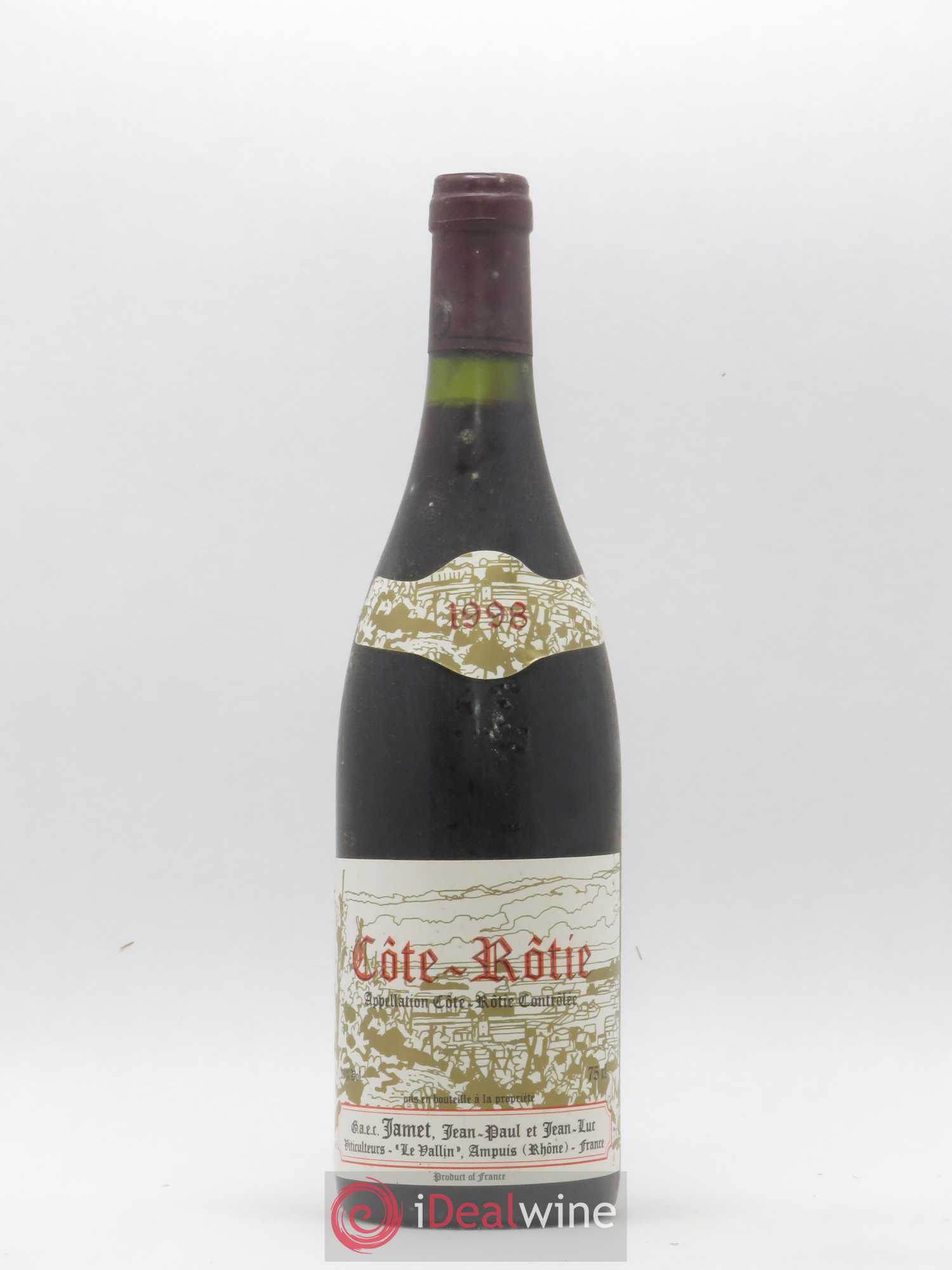 Côte-Rôtie Jamet (Domaine) 1998 - Lot de 1 bouteille - 0
