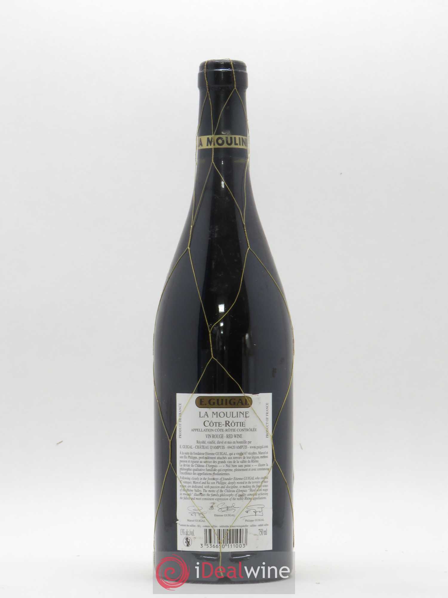 Côte-Rôtie La Mouline Guigal 2004 - Lot de 1 bouteille - 1