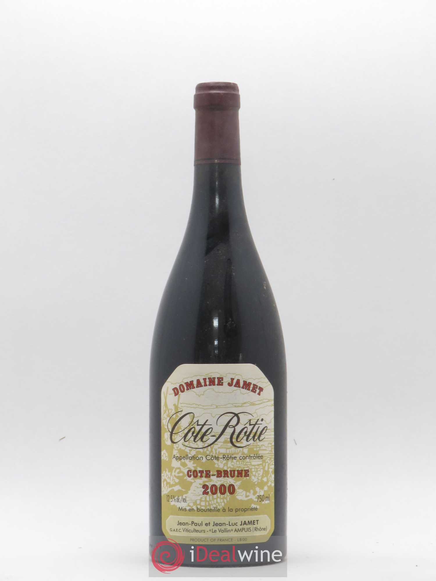 Côte-Rôtie Côte Brune Jamet (Domaine) 2000 - Lot de 1 bouteille - 0