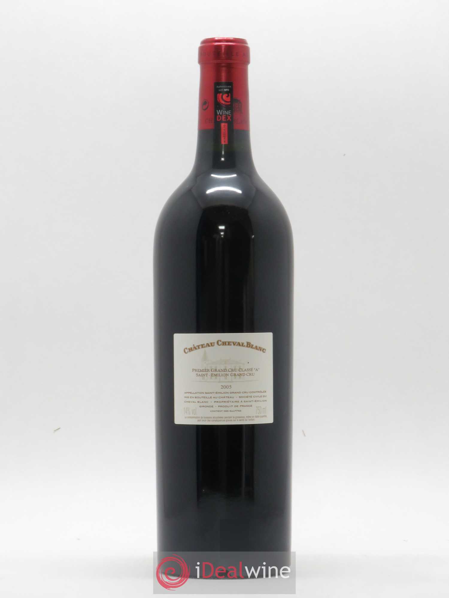 Château Cheval Blanc 1er Grand Cru Classé A 2005 - Lot de 1 bouteille - 1