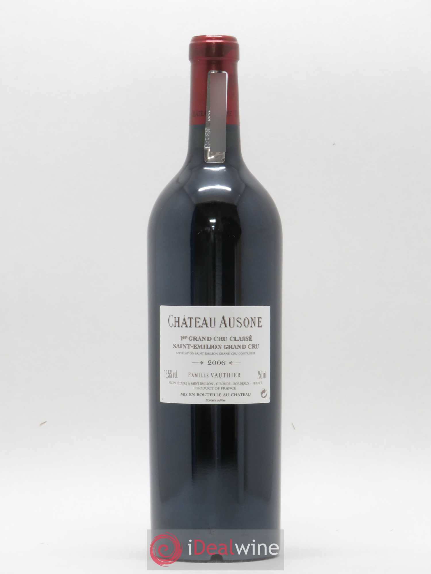 Château Ausone 1er Grand Cru Classé A 2006 - Lot de 1 bouteille - 1