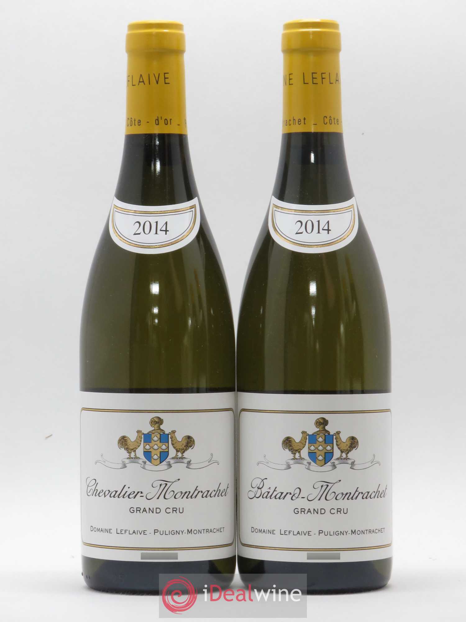 Assortiment Grand Cru Leflaive (Domaine) 1 Chevalier-Montrachet GC/1 Bâtard-Montrachet GC/1 Bienvenues-Bâtard-Montrachet GC/1 Puligny-Montrachet 1ER Cru Les Pucelles 2014 - Posten von 1 Flasche - 1