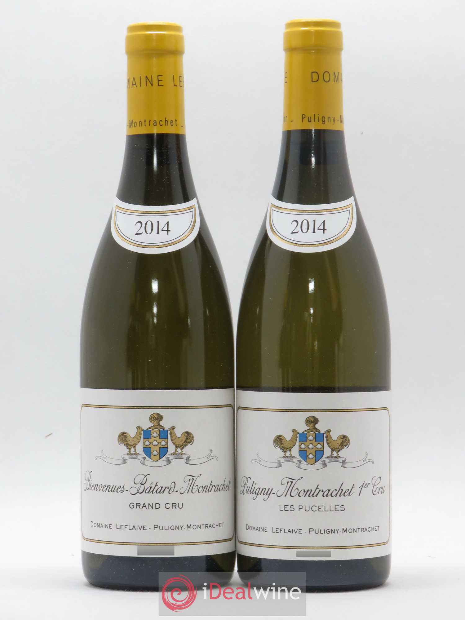 Assortiment Grand Cru Leflaive (Domaine) 1 Chevalier-Montrachet GC/1 Bâtard-Montrachet GC/1 Bienvenues-Bâtard-Montrachet GC/1 Puligny-Montrachet 1ER Cru Les Pucelles 2014 - Posten von 1 Flasche - 3
