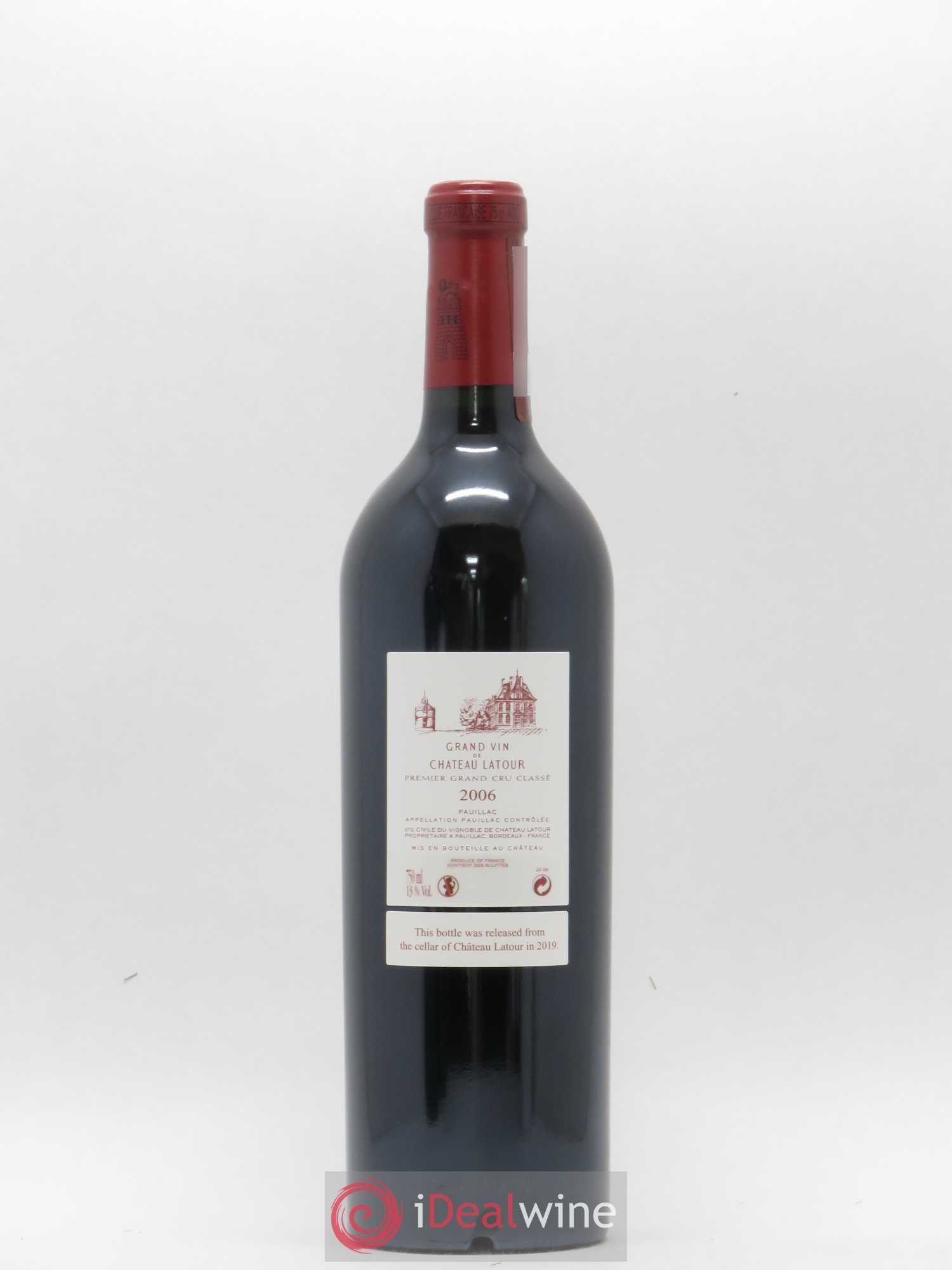 Château Latour 1er Grand Cru Classé 2006 - Lot de 1 bouteille - 1
