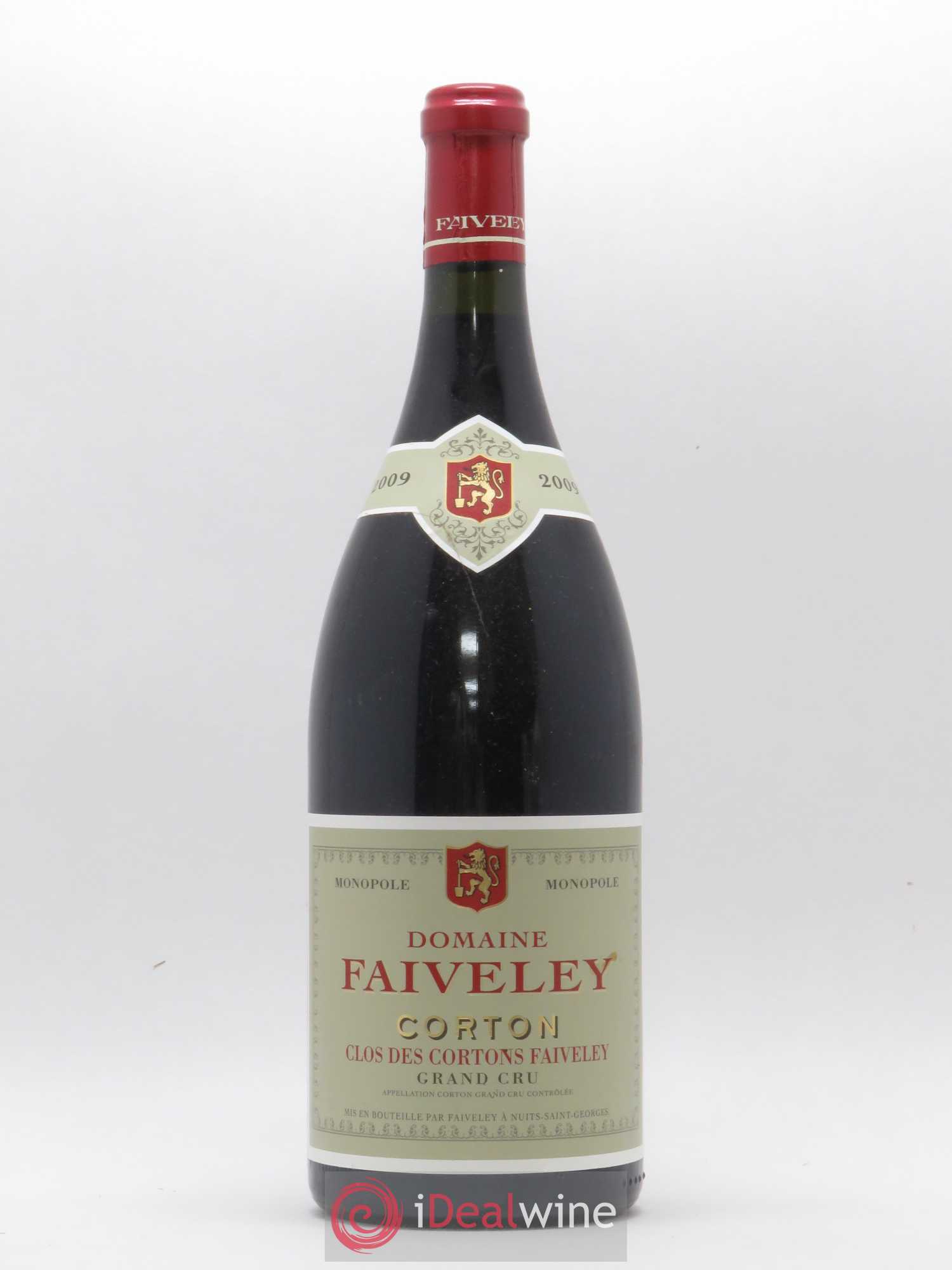 Corton Grand Cru Clos des Cortons Faiveley 2009 - Lot de 1 magnum - 0