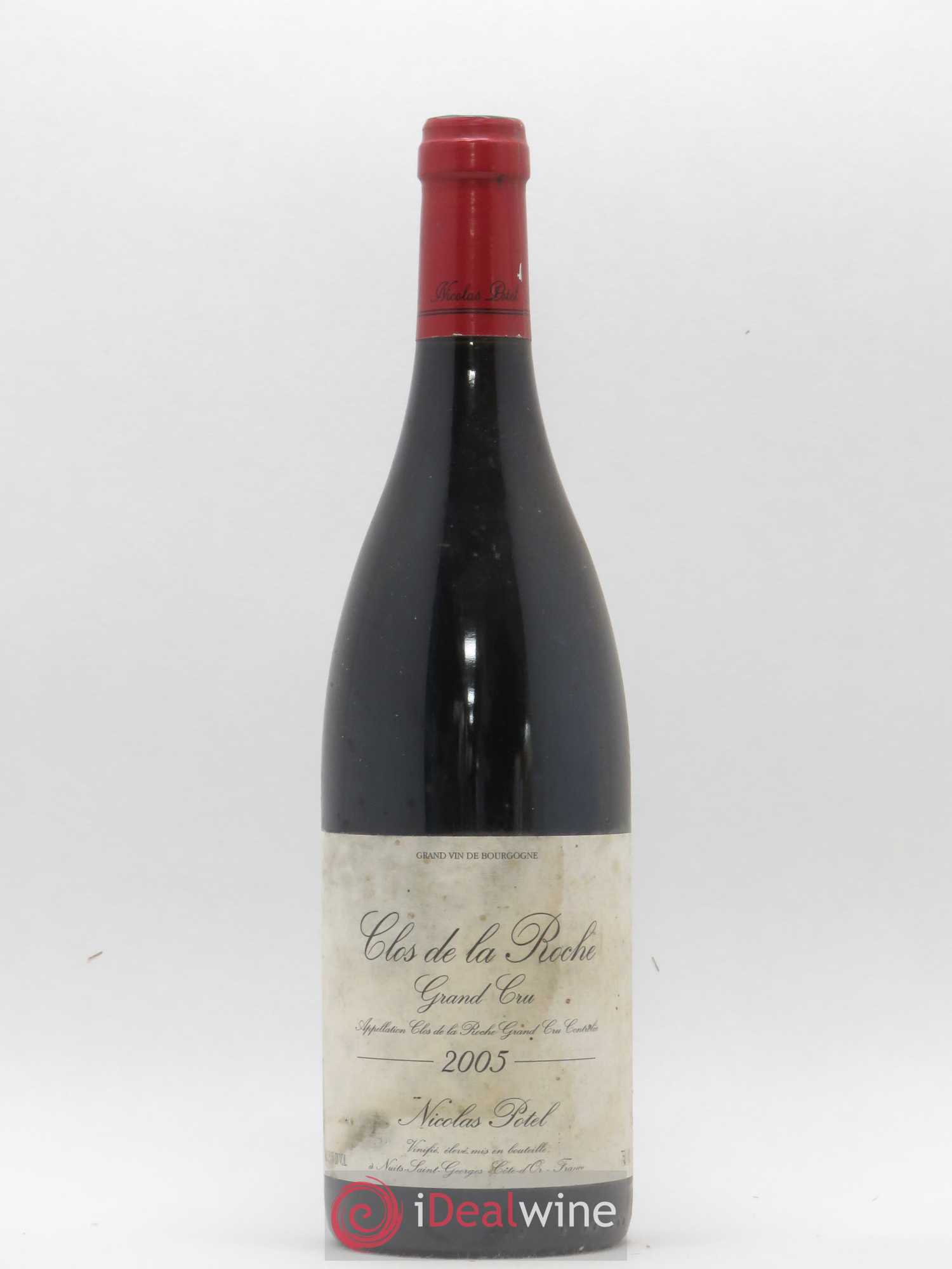 Clos de la Roche Grand Cru Nicolas Potel 2005 - Lot de 1 bouteille - 0