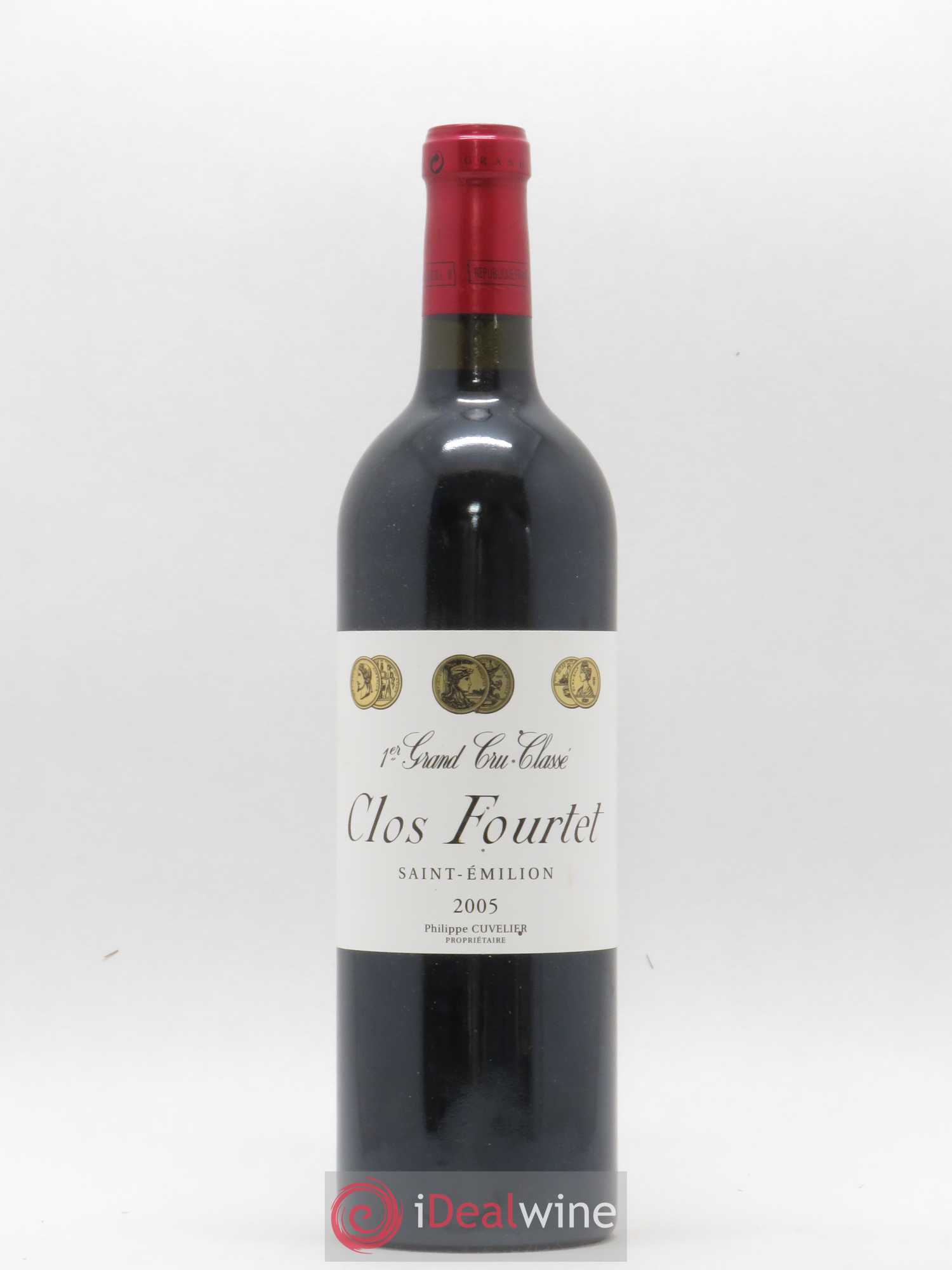 Clos Fourtet 1er Grand Cru Classé B 2005 - Lot de 1 bouteille - 0