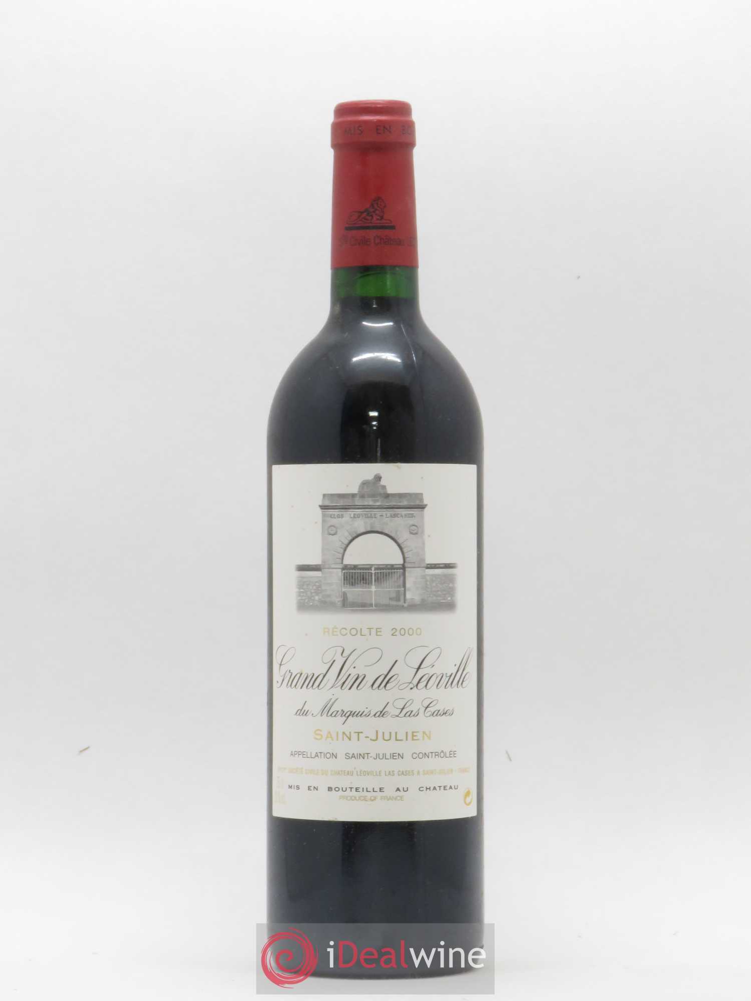 Château Léoville Las Cases 2ème Grand Cru Classé 2000 - Lot de 1 bouteille - 0