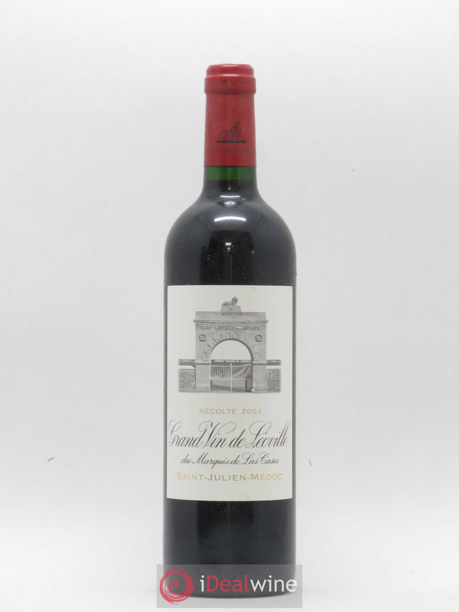 Château Léoville Las Cases 2ème Grand Cru Classé 2004 - Lot de 1 bouteille - 0
