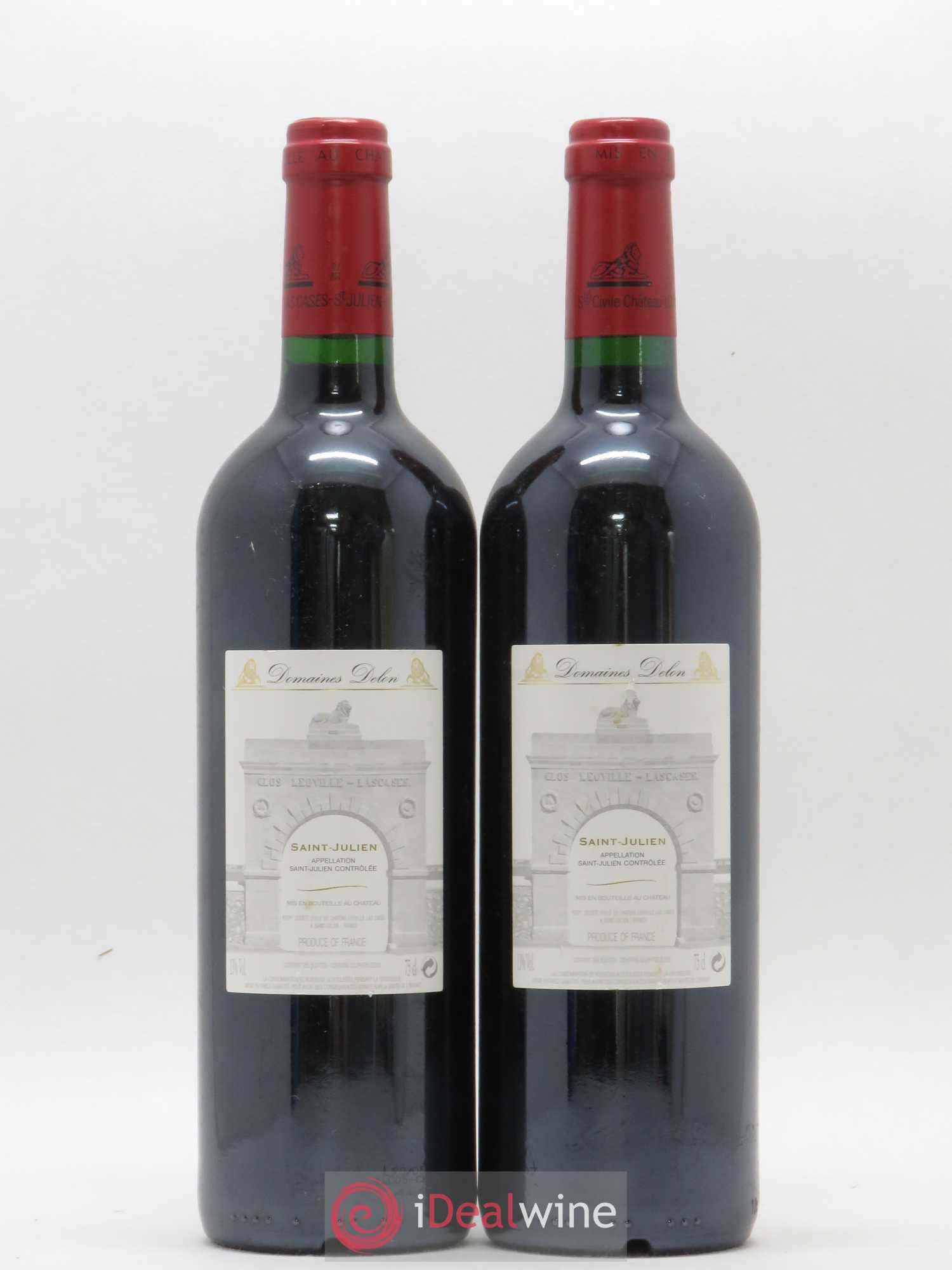 Château Léoville Las Cases 2ème Grand Cru Classé 2005 - Lot de 2 bouteilles - 1