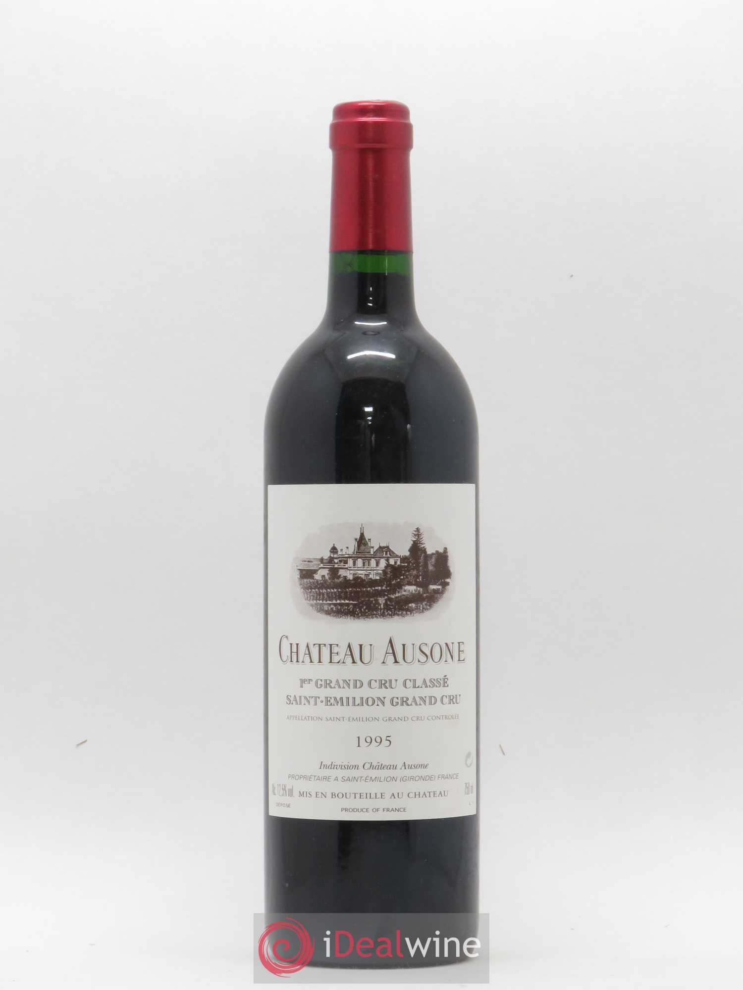 Château Ausone 1er Grand Cru Classé A 1995 - Lot de 1 bouteille - 0
