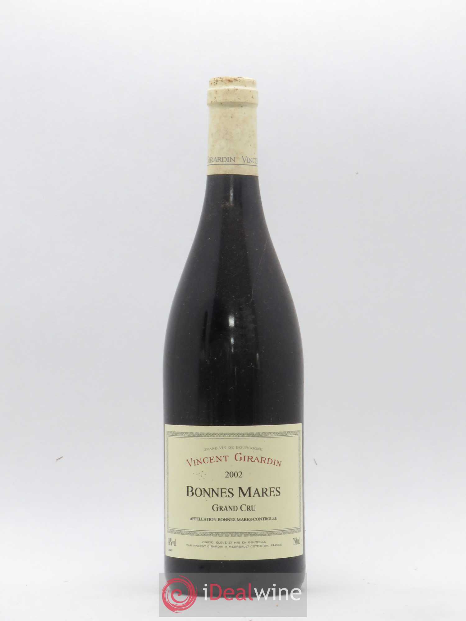 Bonnes-Mares Grand Cru Vincent Girardin 2002 - Lot de 1 bouteille - 0