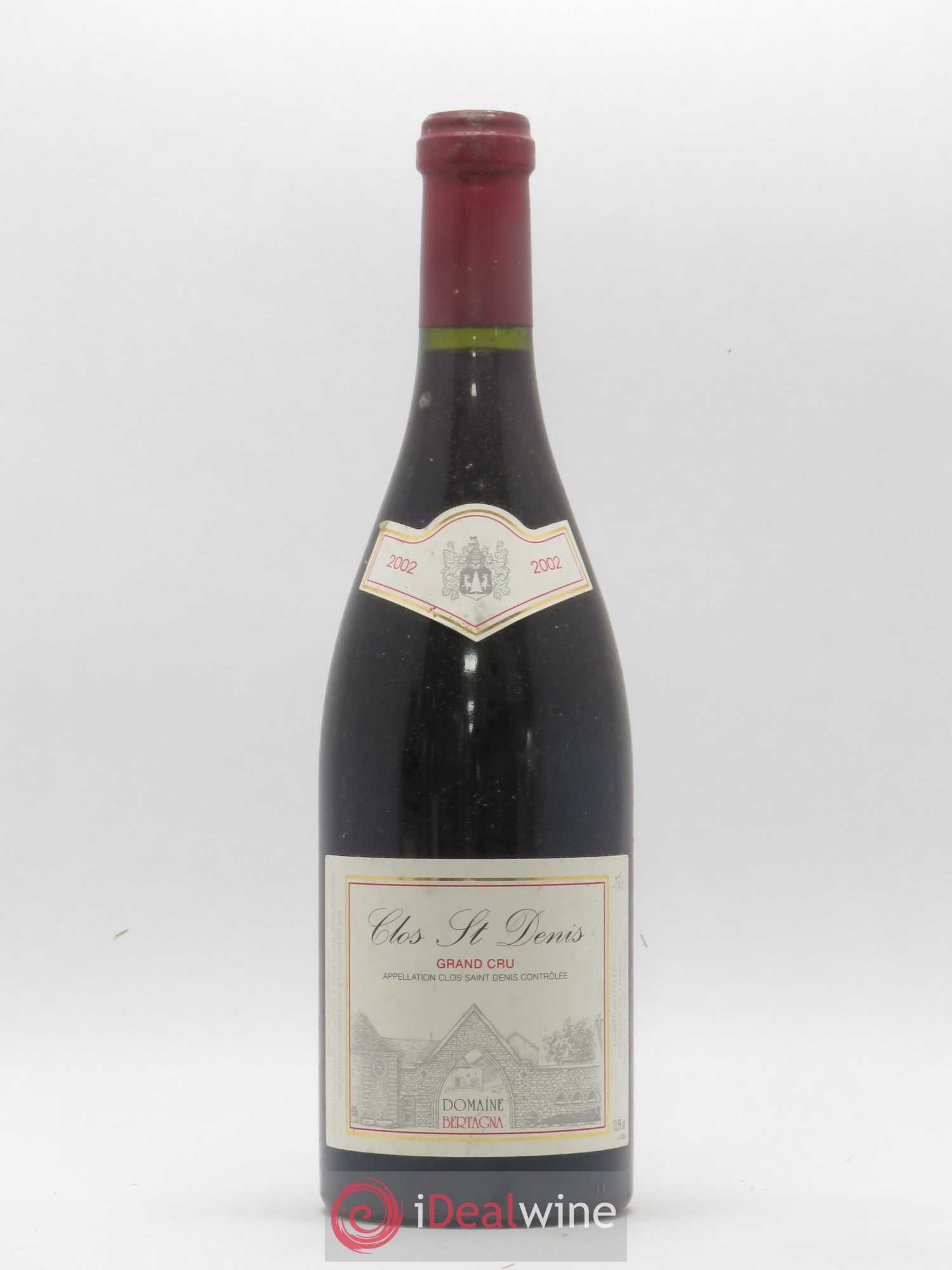 Clos Saint-Denis Grand Cru Bertagna 2002 - Lot de 1 bouteille - 0