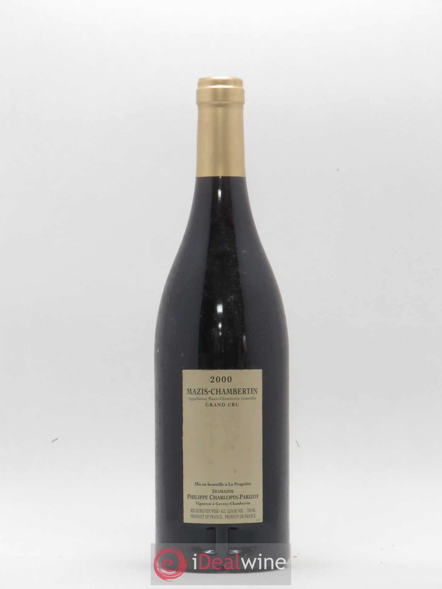 Mazis-Chambertin Grand Cru Charlopin 2000 - Lot de 1 bouteille - 1