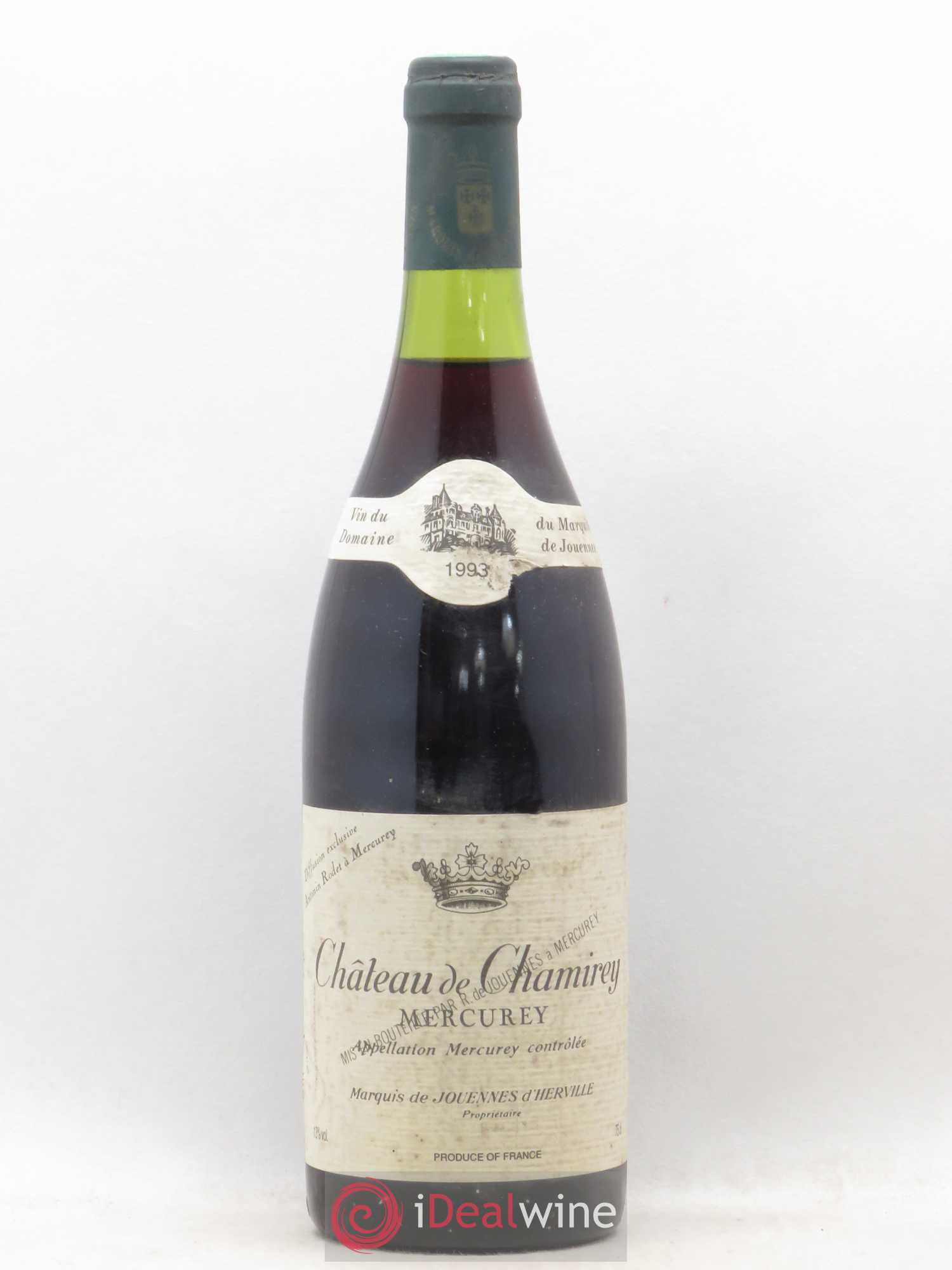 Mercurey Château De Chamirey 1993 - Posten von 1 Flasche - 0