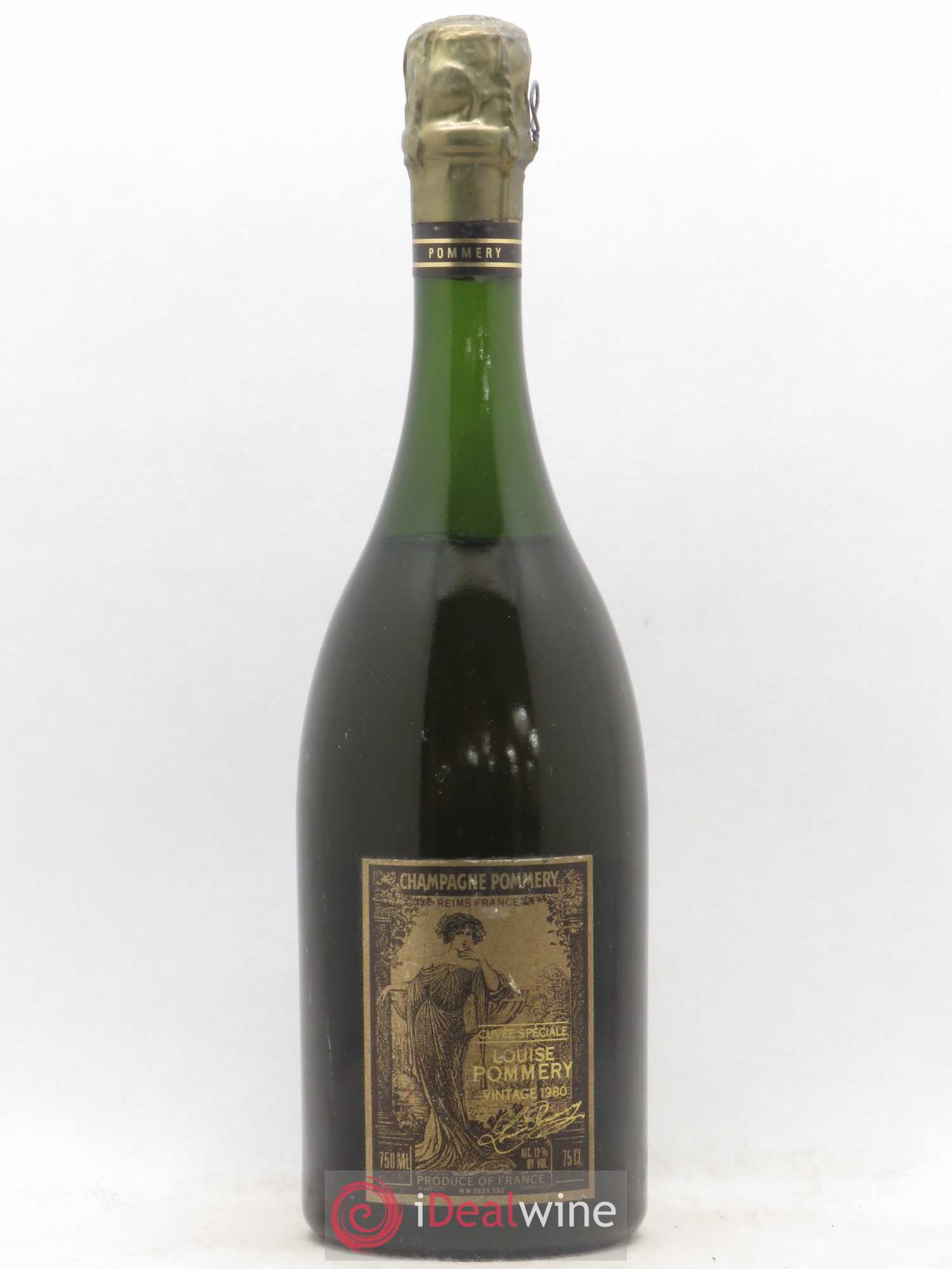 Cuvée Louise Pommery 1980 - Lot de 1 bouteille - 0