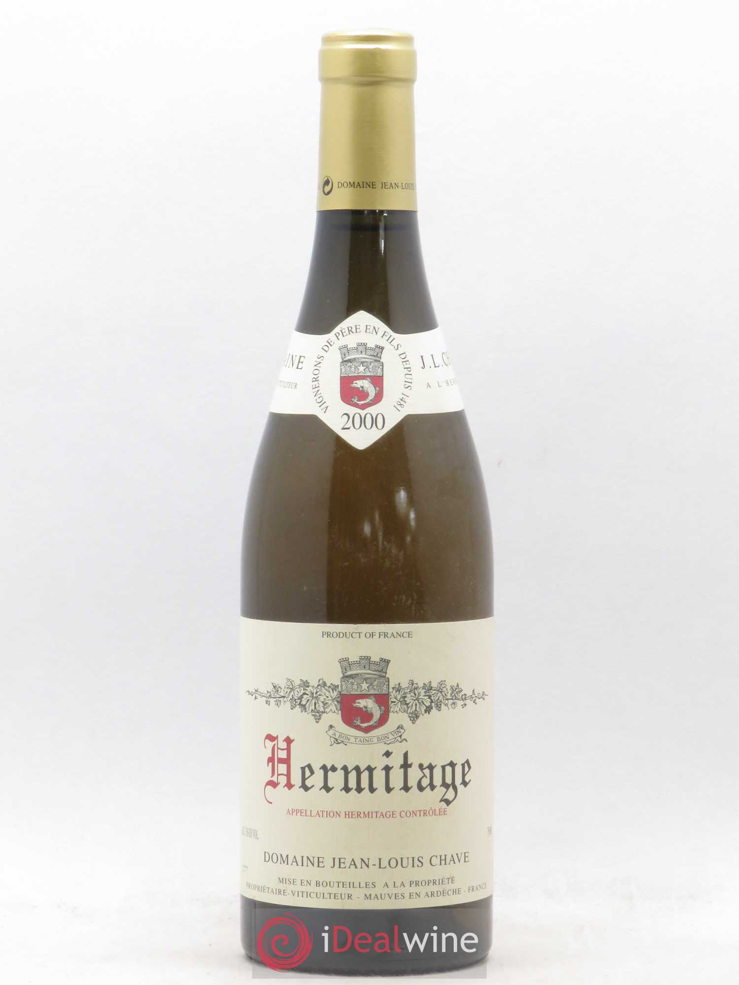 Hermitage Jean-Louis Chave 2000 - Lot de 1 bouteille - 0