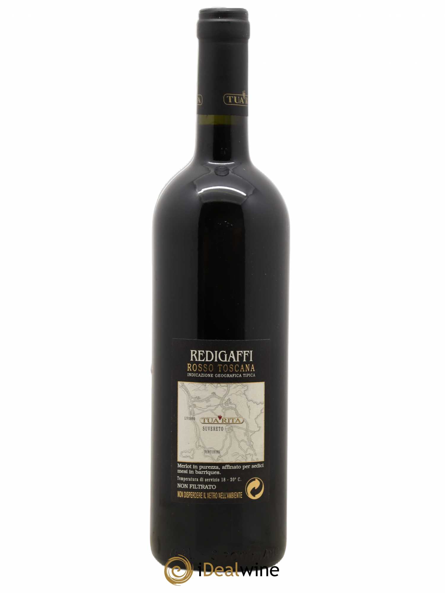 Toscana IGT Tua Rita Redigaffi 1999 - Lot de 1 bouteille - 1
