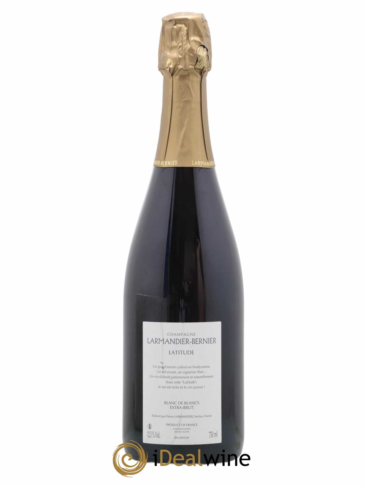Latitude Blanc de Blancs Extra-Brut Larmandier-Bernier - Lot of 1 bottle - 1