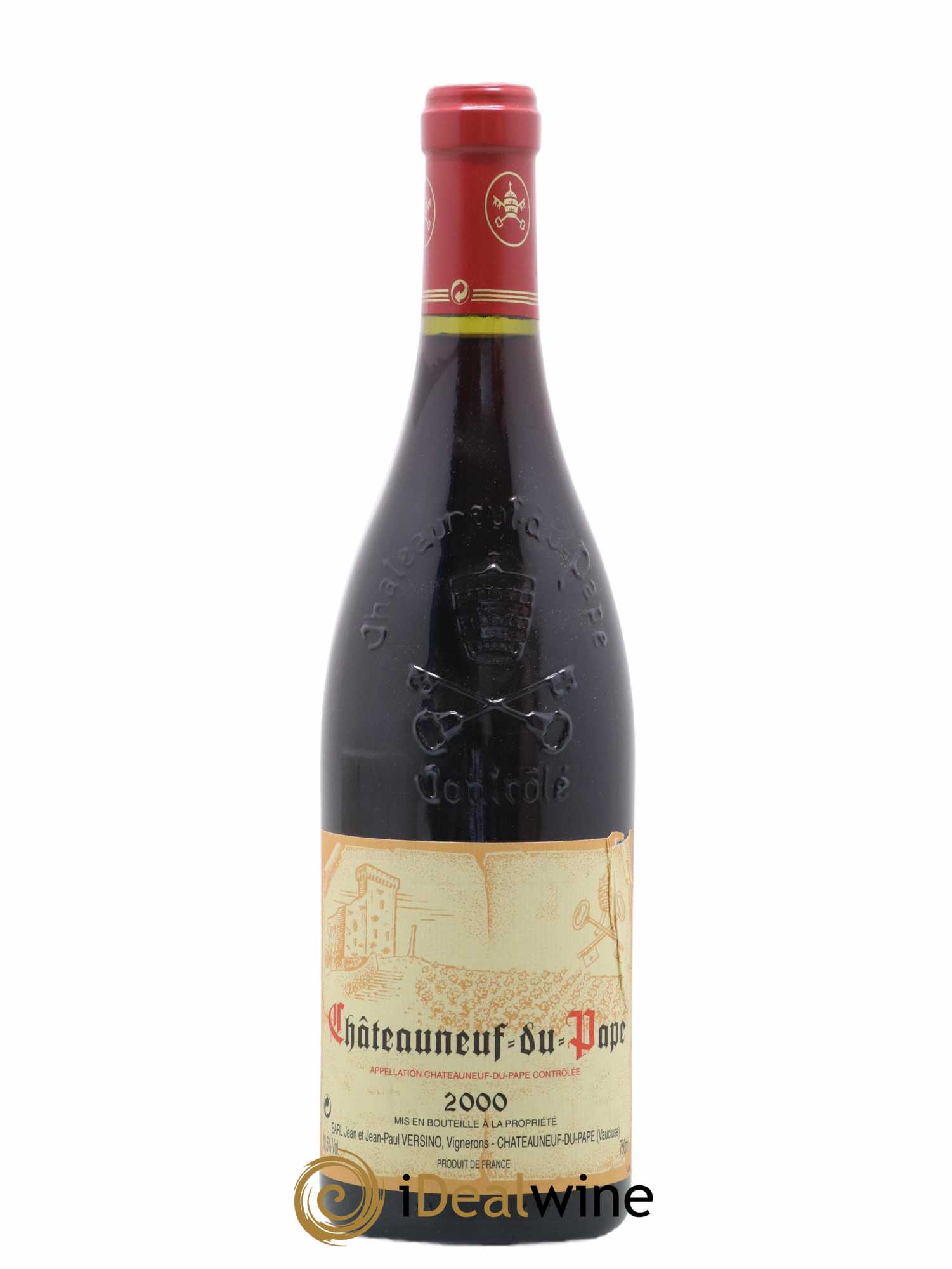 Châteauneuf-du-Pape Domaine Bois de Boursan (Domaine) Jean et Jean-Paul Versino 2000 - Lot de 1 bouteille - 0