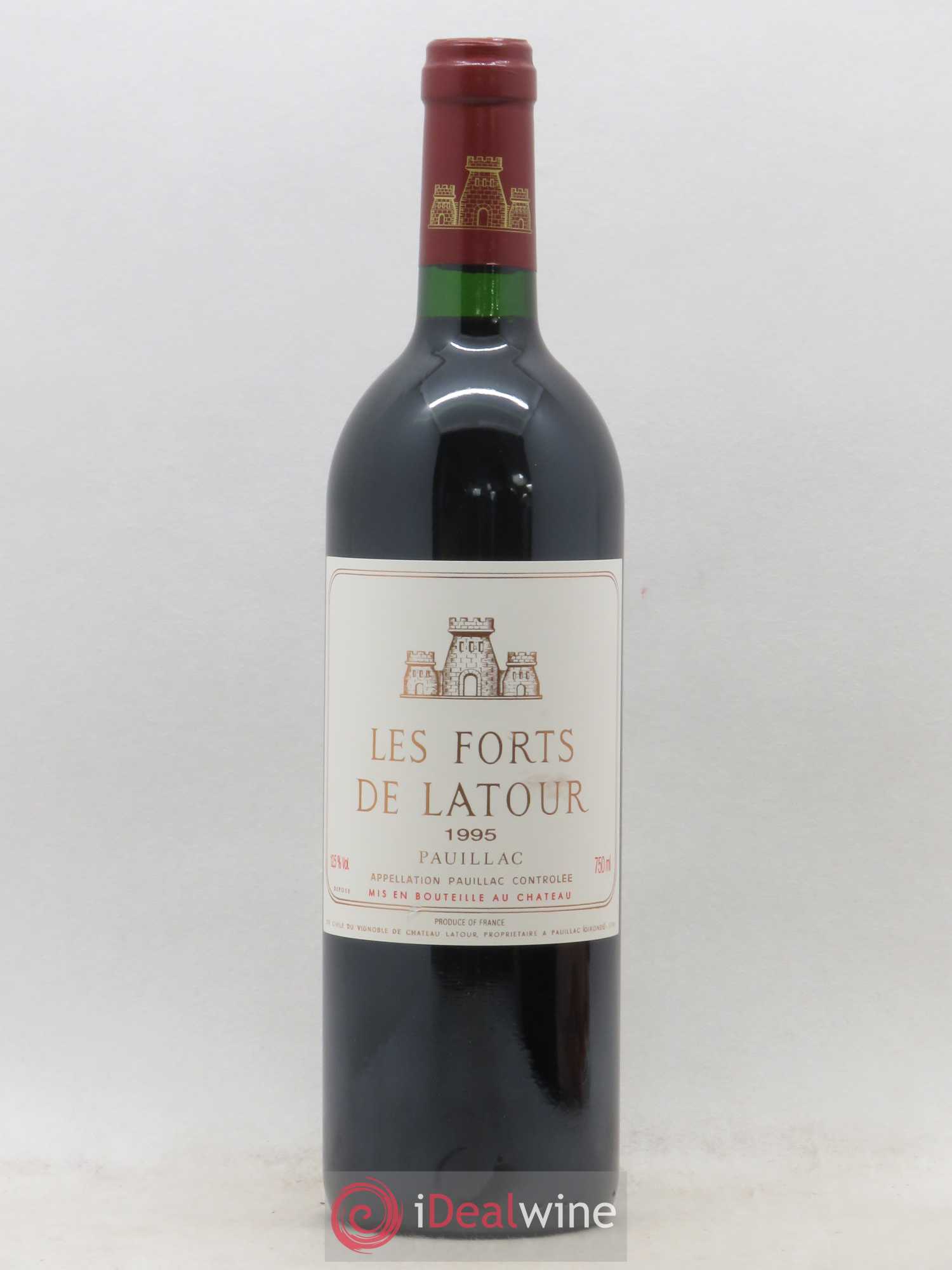 Les Forts de Latour Second Vin 1995 - Lot de 1 bouteille - 0