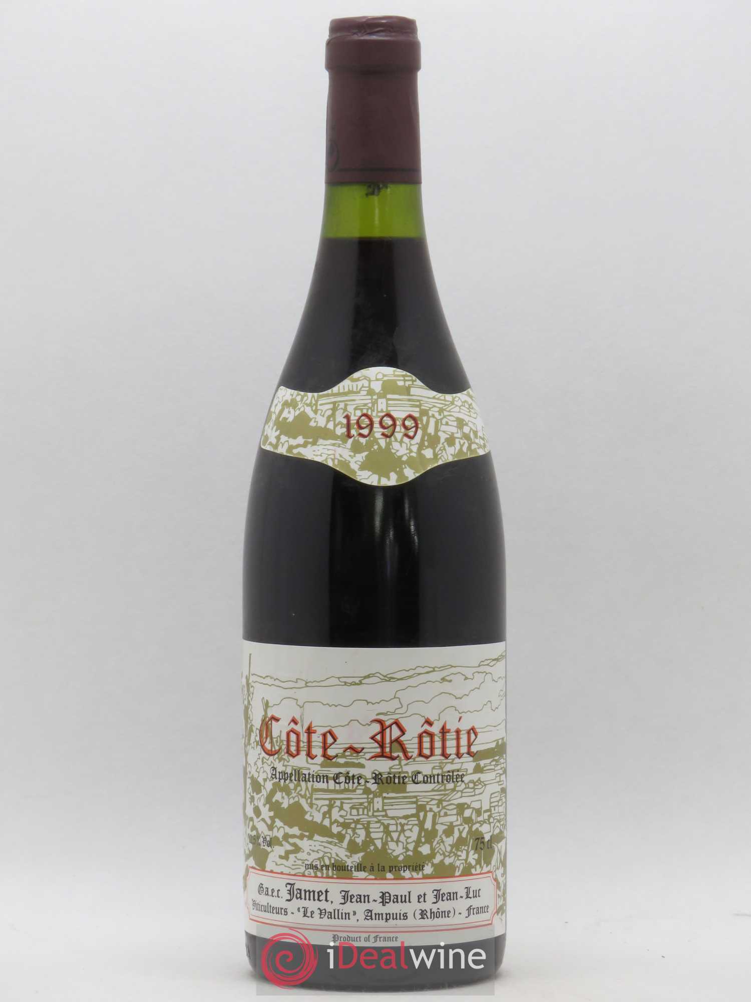 Côte-Rôtie Jamet (Domaine) 1999 - Lot de 1 bouteille - 0