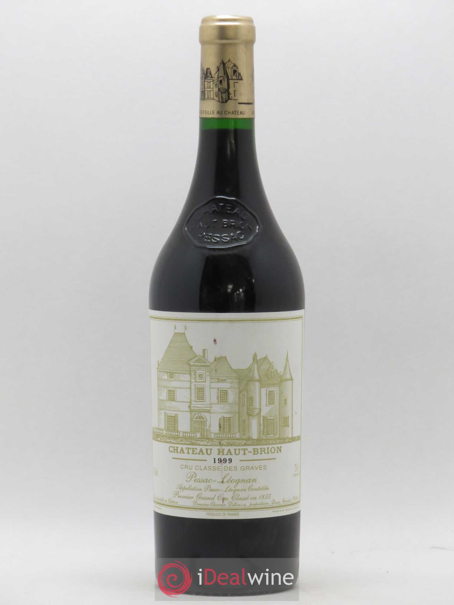 Château Haut Brion 1er Grand Cru Classé 1999 - Lot de 1 bouteille - 0