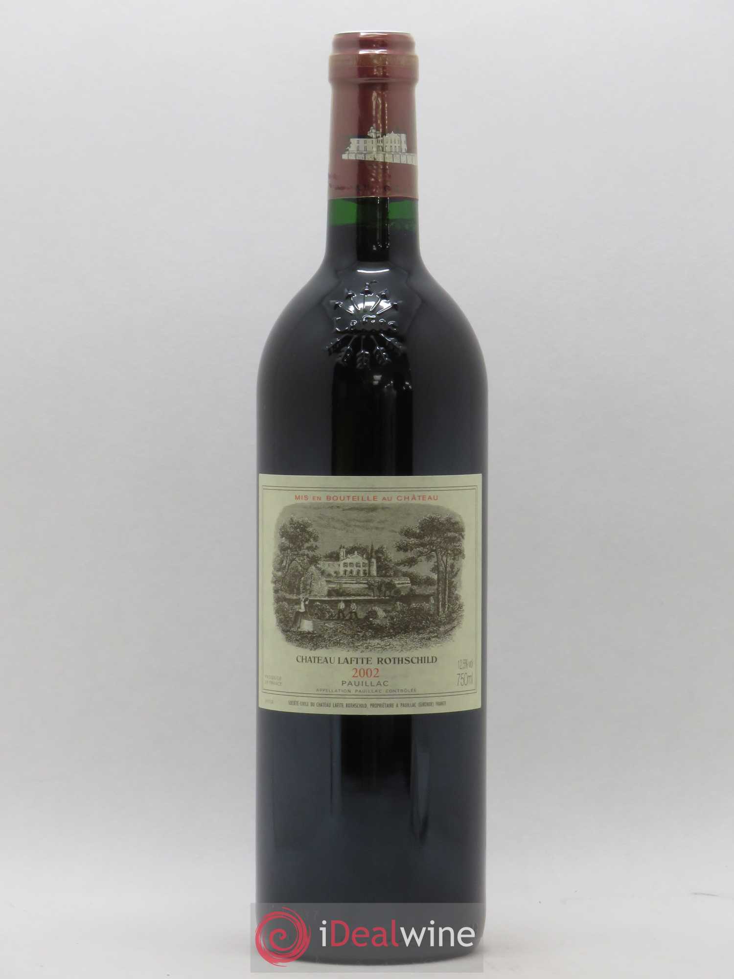 Château Lafite Rothschild 1er Grand Cru Classé 2002 - Lot de 1 bouteille - 0
