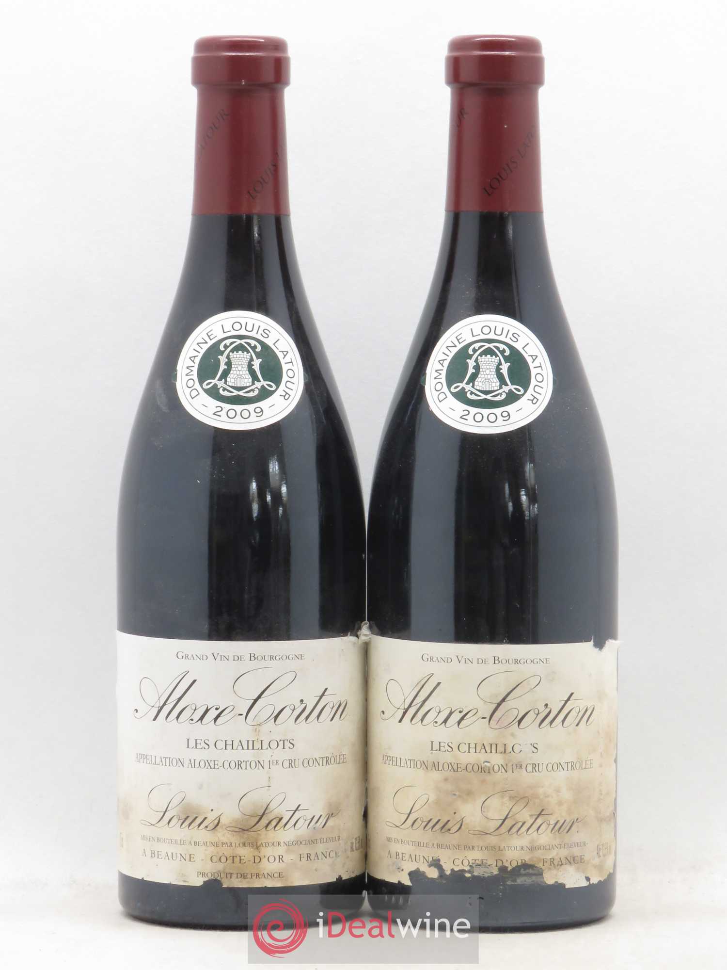 Aloxe-Corton 1er Cru Les Chaillots Louis Latour 2009 - Lot de 2 bouteilles - 0