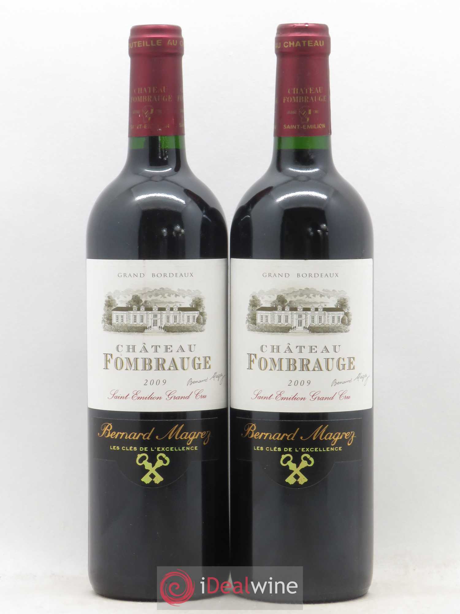 Château Fombrauge Grand Cru Classé 2009 - Lot de 2 bouteilles - 0