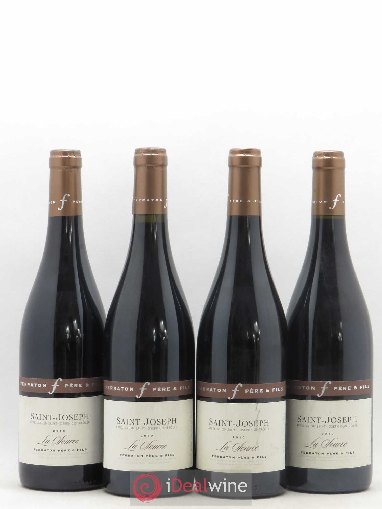 Saint-Joseph La Source Ferraton 2010 - Lot de 4 bouteilles - 0