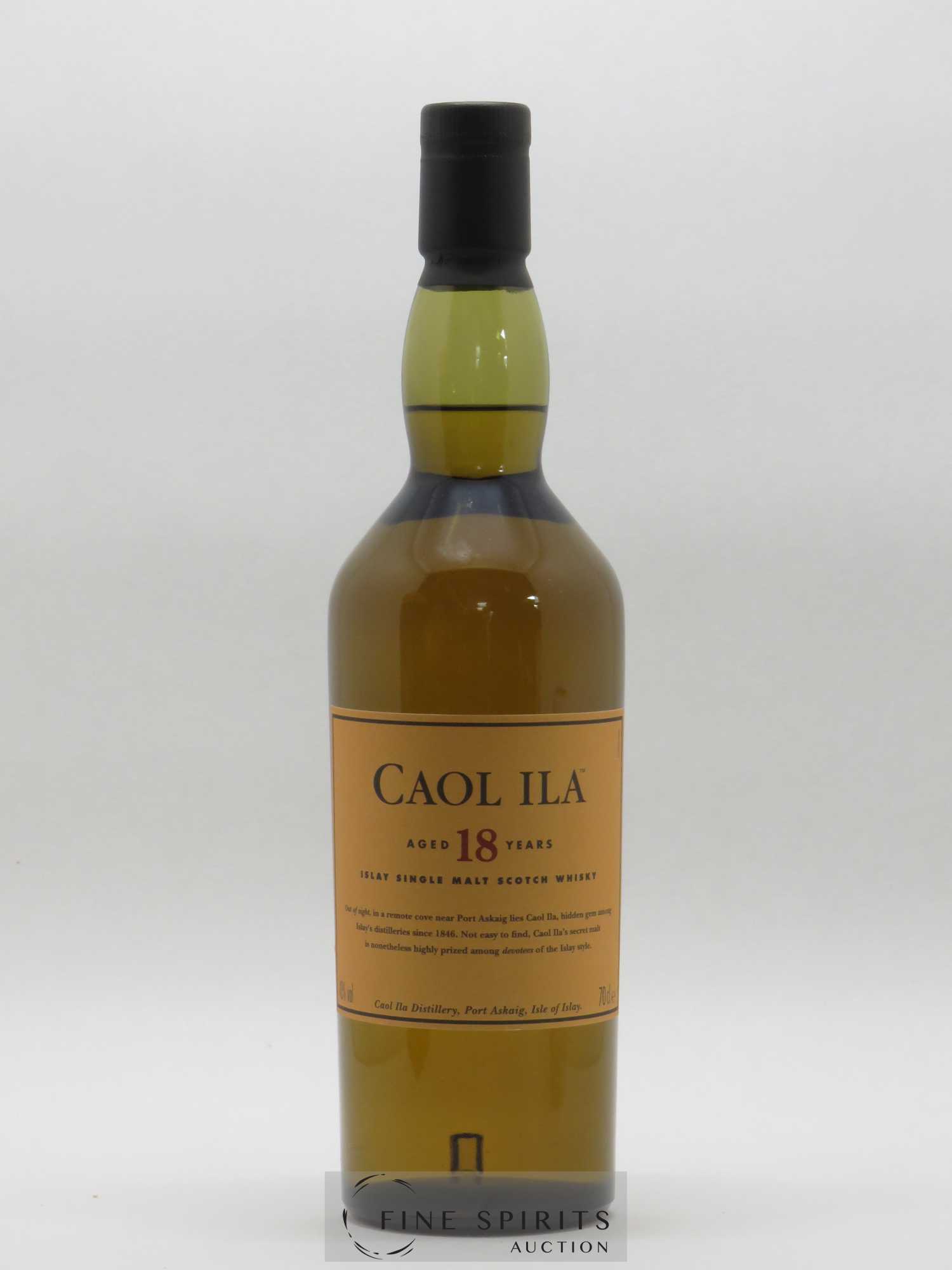 Caol Ila 18 years Of. - Posten von 1 Flasche - 1