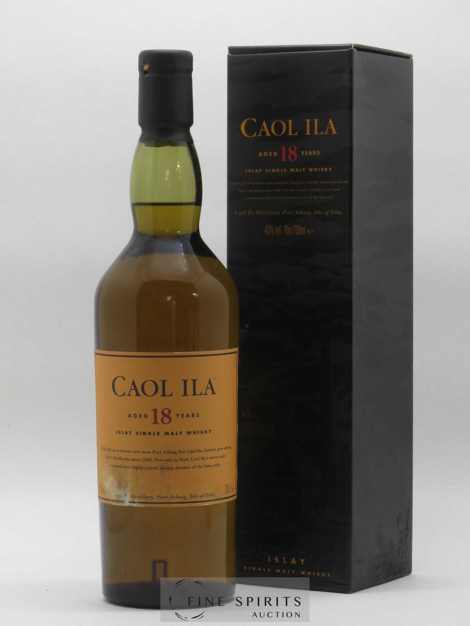 Caol Ila 18 years Of. - Lot de 1 bouteille - 0