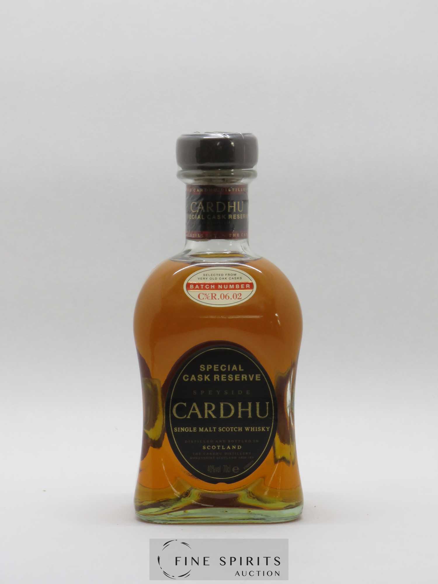 Cardhu Of. Special Cask Reserve Batch n° Cs-cR.06.02 - Posten von 1 Flasche - 1