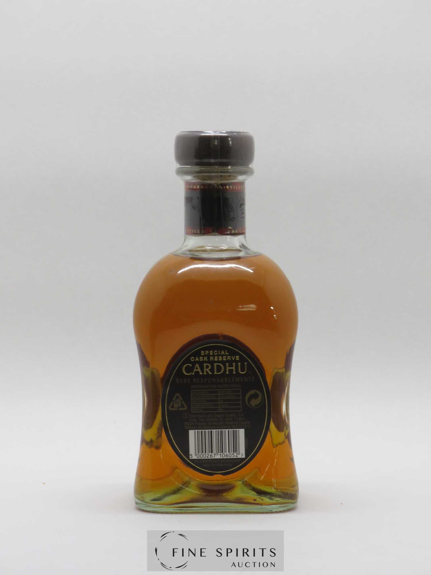 Cardhu Of. Special Cask Reserve Batch n° Cs-cR.06.02 - Posten von 1 Flasche - 2