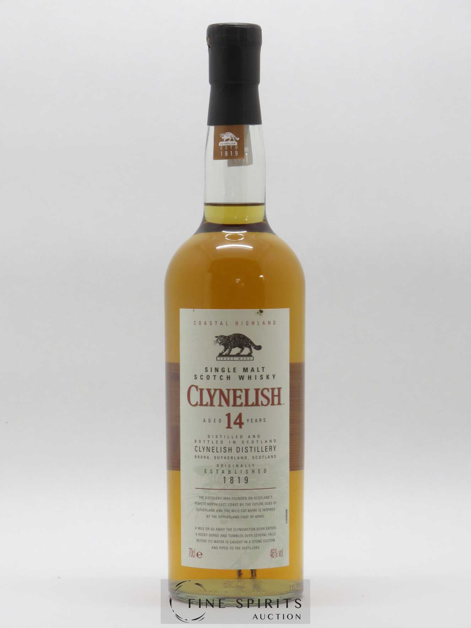 Clynelish 14 years Of. - Lot de 1 bouteille - 1