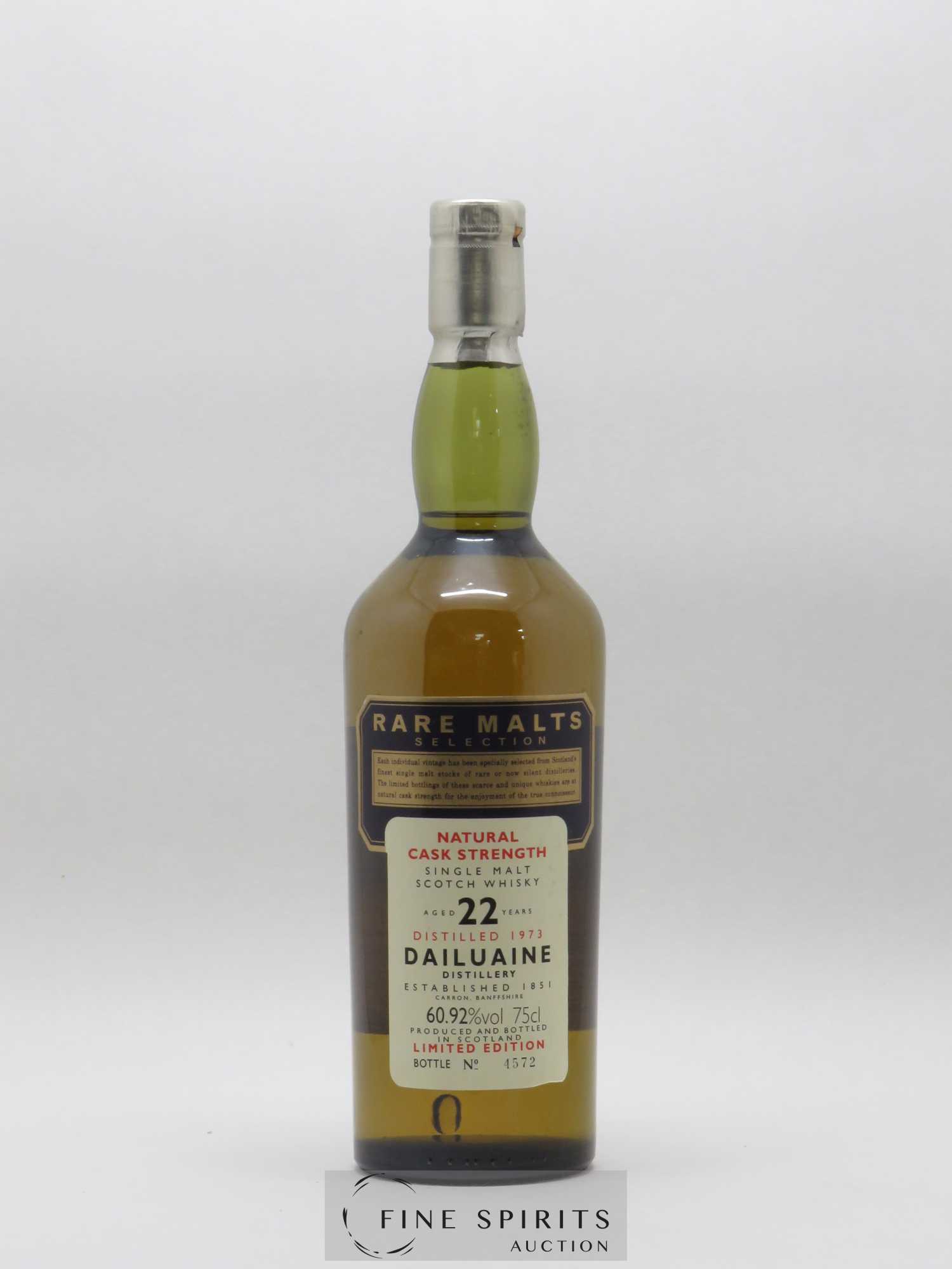 Dailuaine 22 years 1973 Of. Rare Malts Selection Natural Cask Strengh Limited Edition - Lot de 1 bouteille - 0