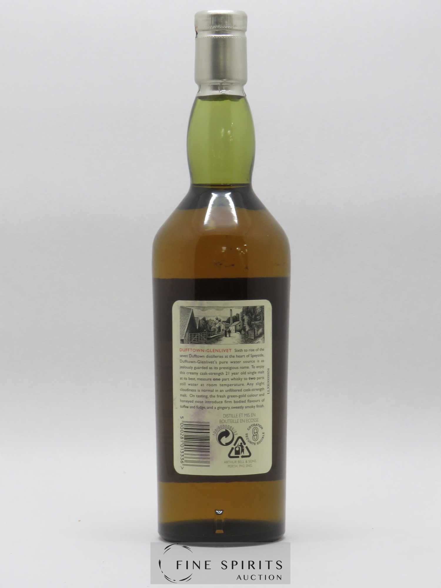 Dufftown-Glenlivet 21 years 1975 Of. Rare Malts Selection Natural Cask Strengh - bottled 1997 Limited Edition - Posten von 1 Flasche - 1