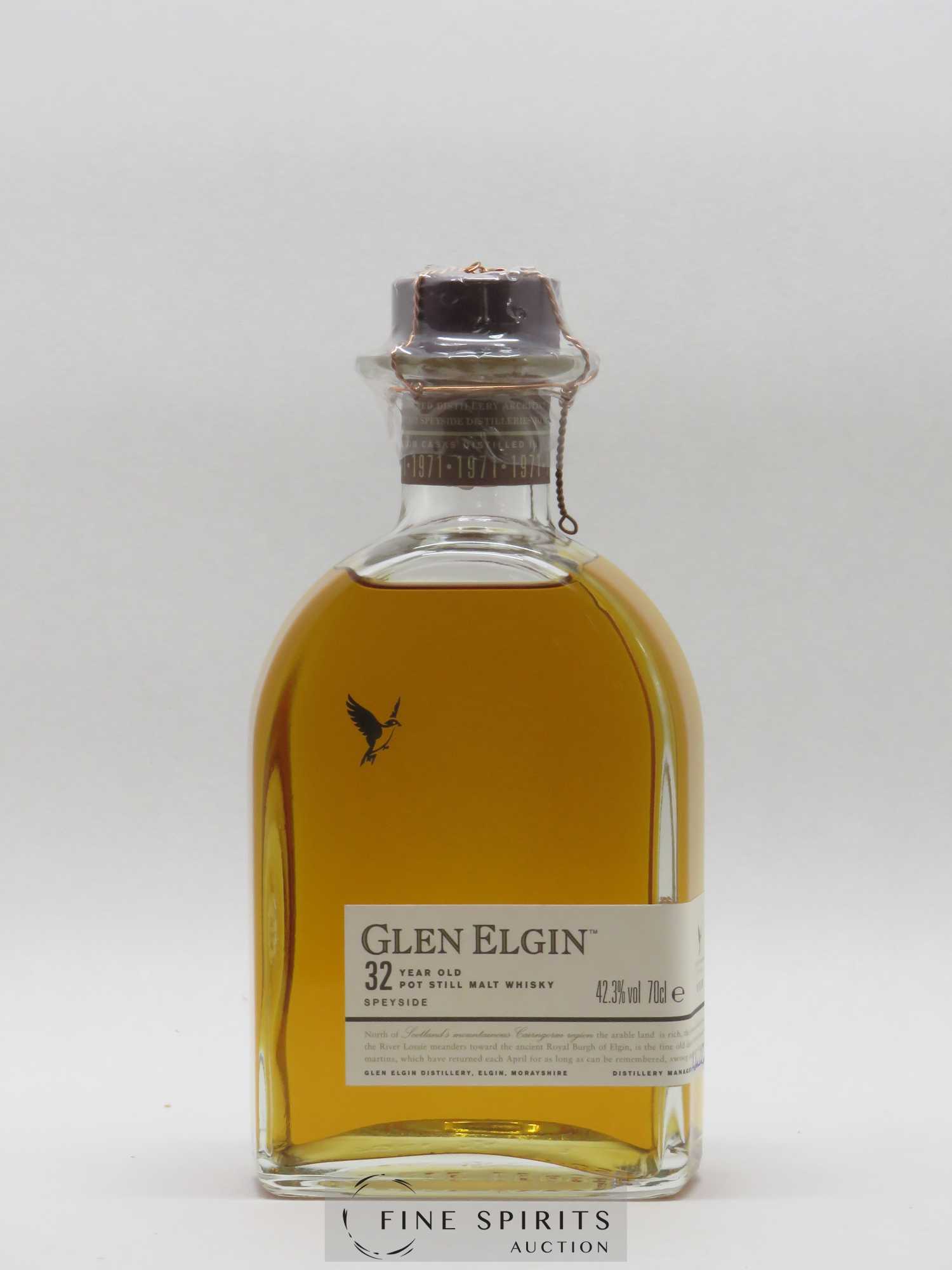 Glen Elgin 32 years 1971 Of. (one of 1500 bottles) - Lot de 1 bouteille - 1