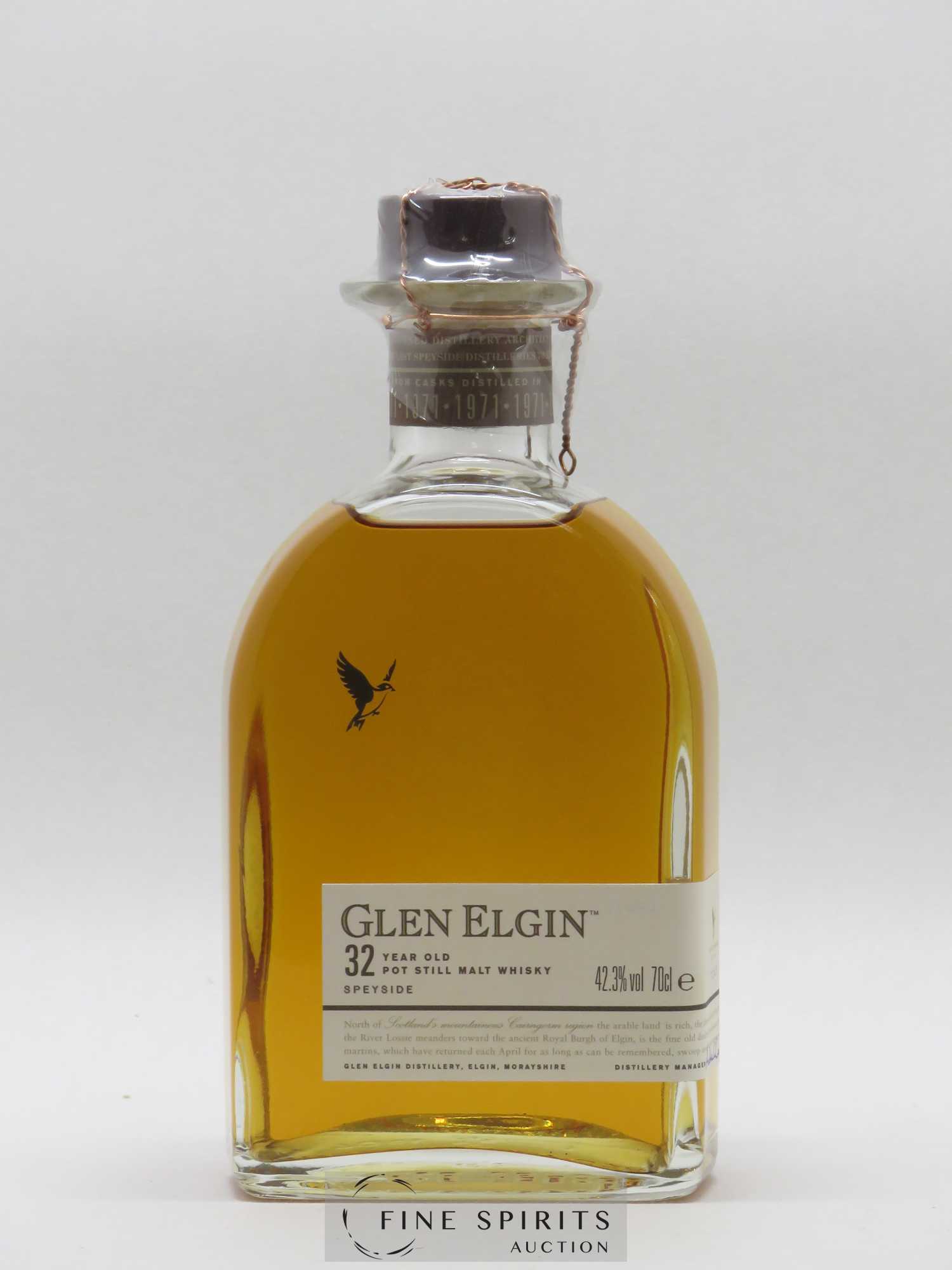 Glen Elgin 32 years 1971 Of. (one of 1500 bottles) - Lot de 1 bouteille - 1