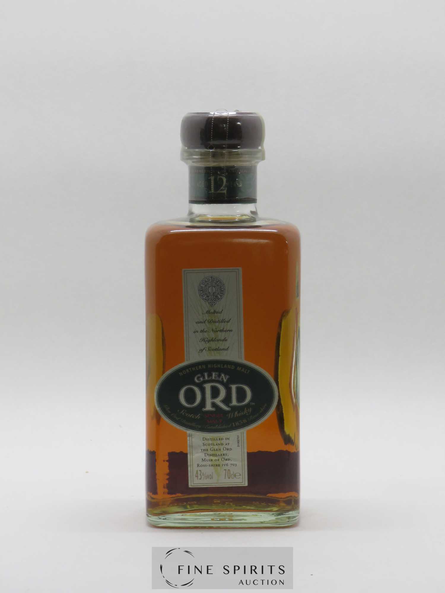 Glen Ord 12 years Of. - Lot de 1 bouteille - 1