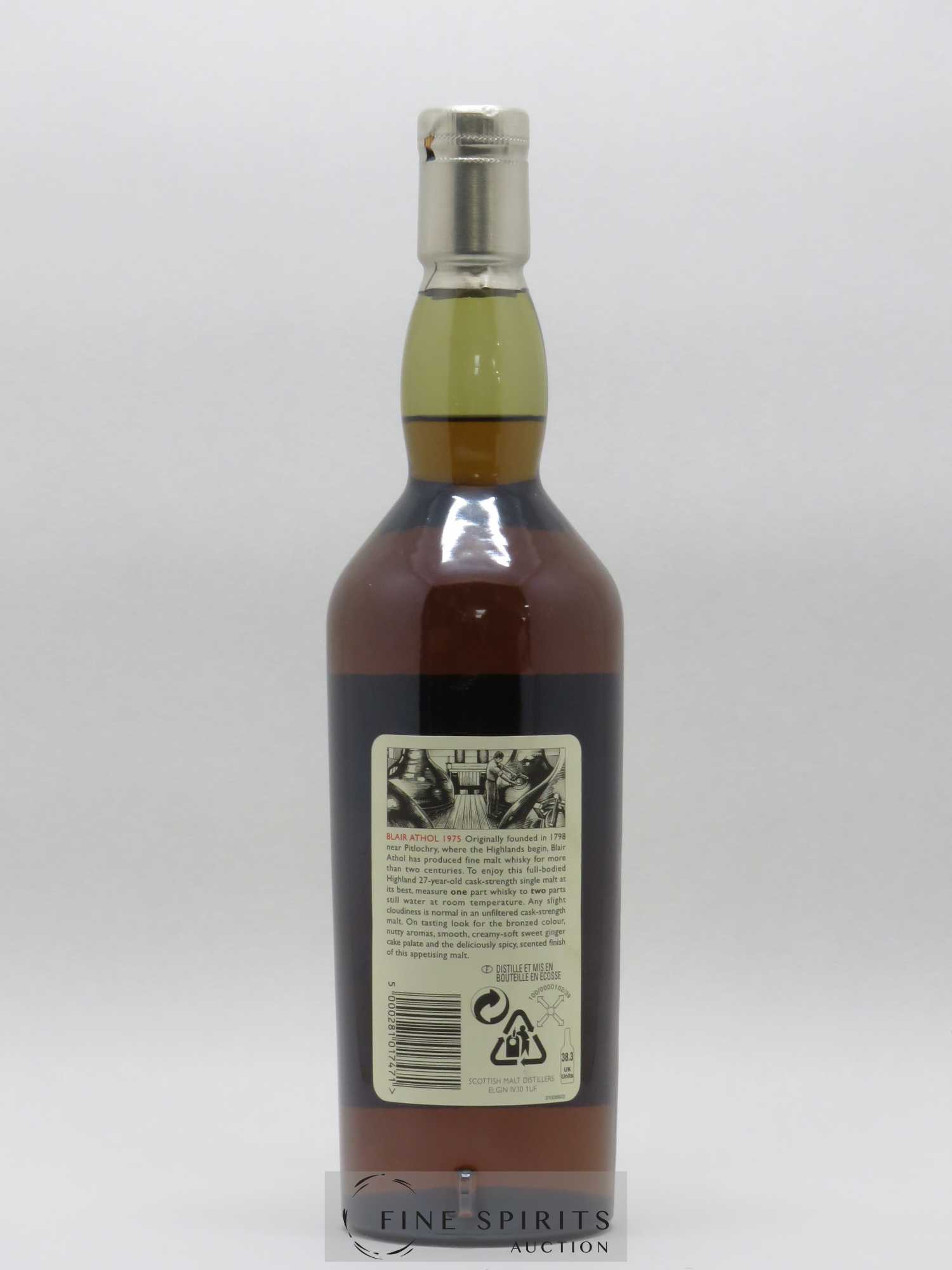Blair Athol 27 years 1975 Of. Rare Malts Selection Natural Cask Strengh - bottled 2003 Limited Edition - Lot de 1 bouteille - 1