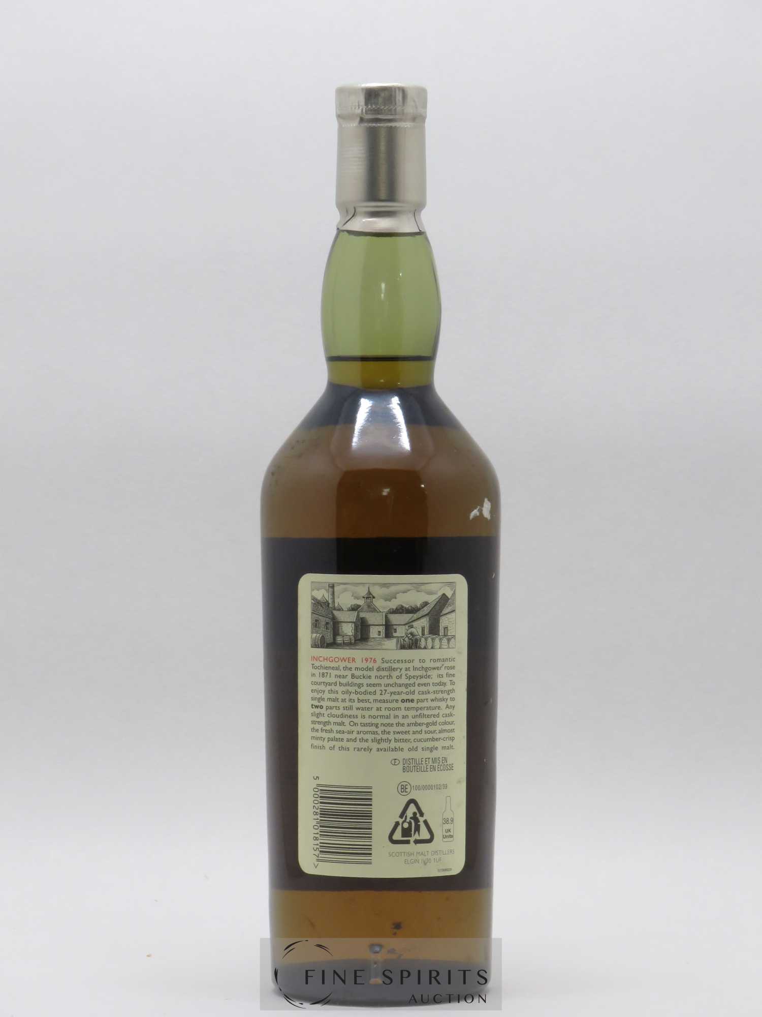 Inchgower 27 years 1976 Of. Rare Malts Selection Natural Cask Strengh - bottled 2004 Limited Edition - Lot de 1 bouteille - 1