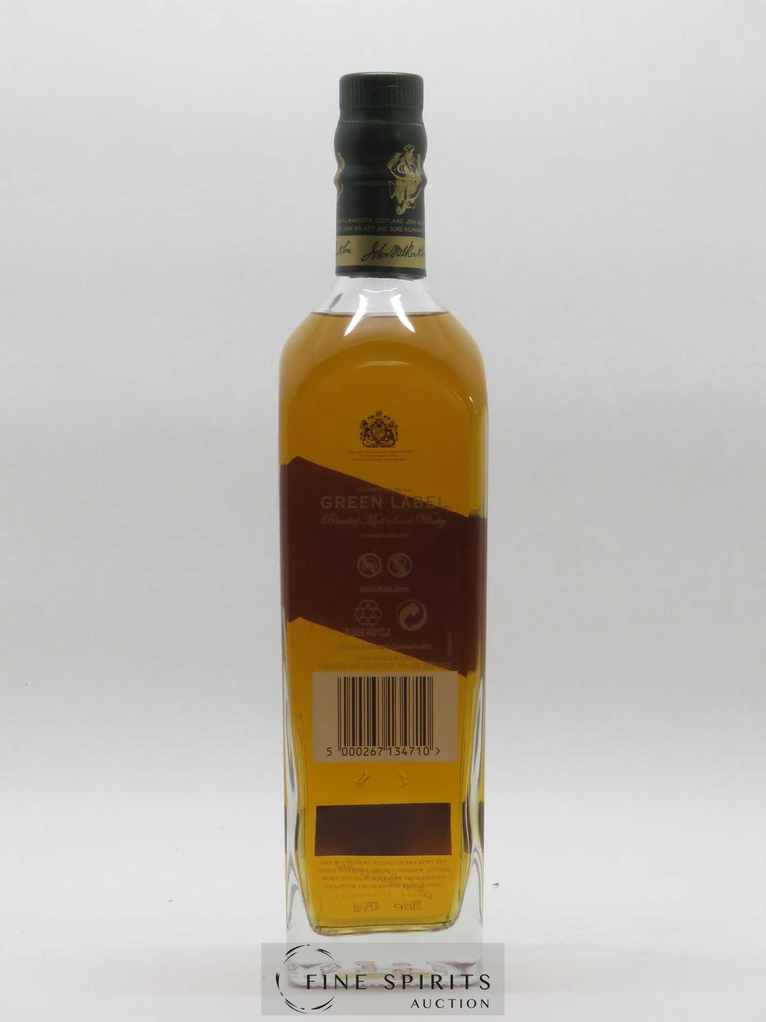 Johnnie Walker 15 years Of. Green Label - Posten von 1 Flasche - 2