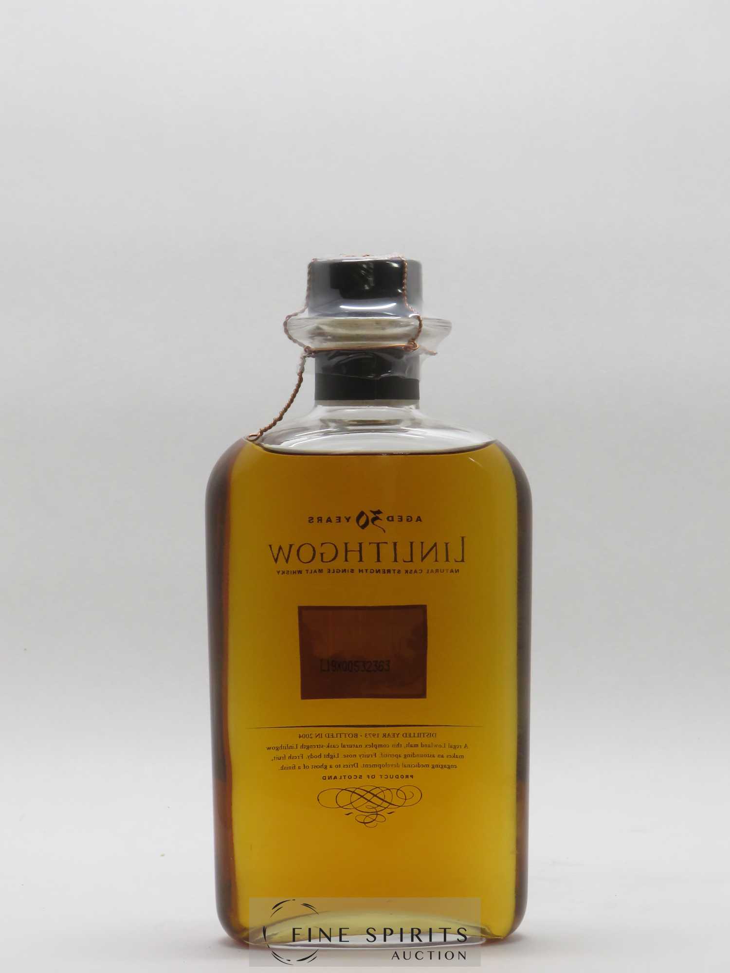 Linlithgow 30 years 1973 Of. Natural Cask Strength bottled in 2004 - Lotto di 1 bottiglia - 2