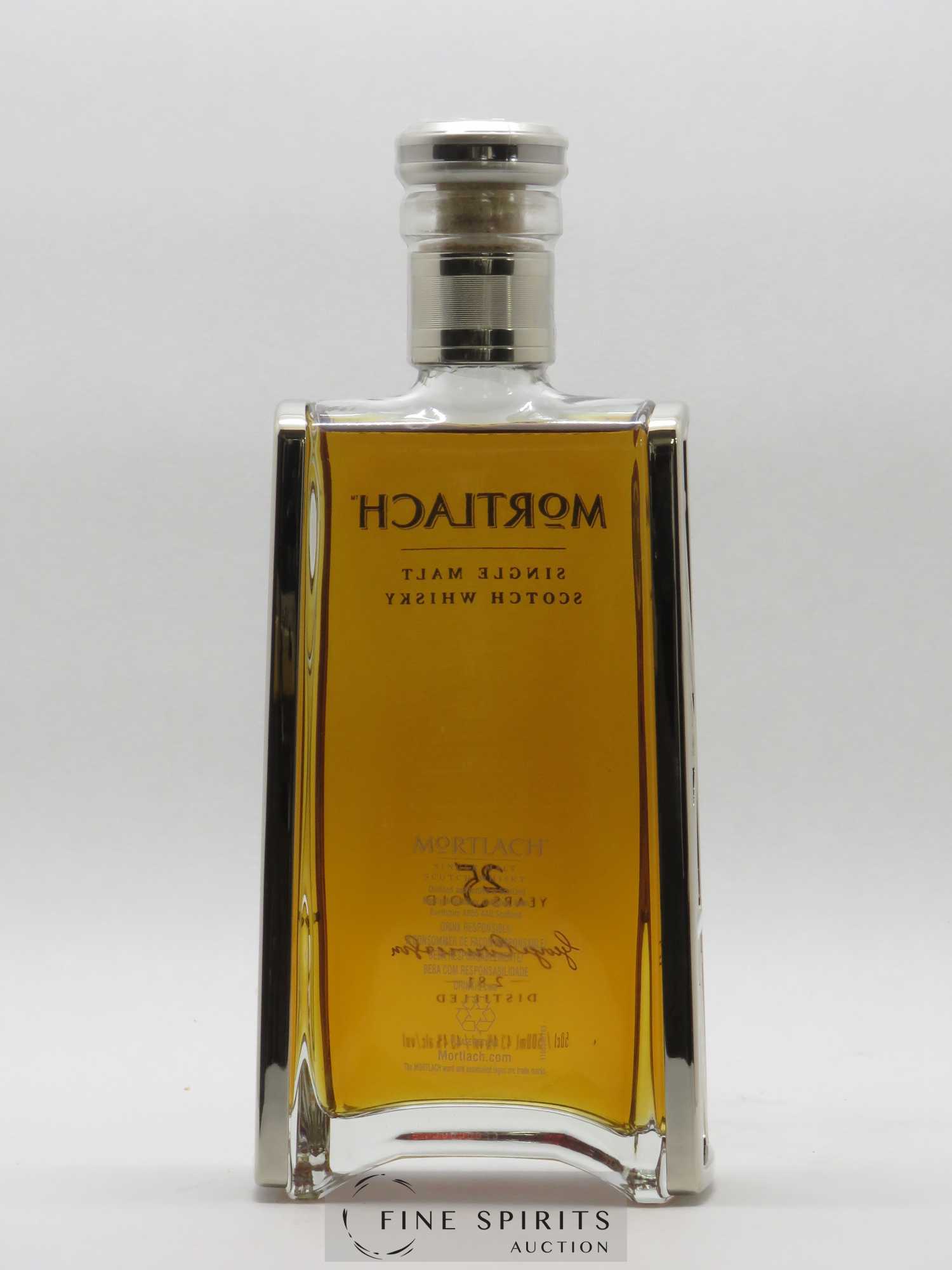 Mortlach 25 years Of. 2.81 Distilled 50CL - Lot of 1 bottle - 2