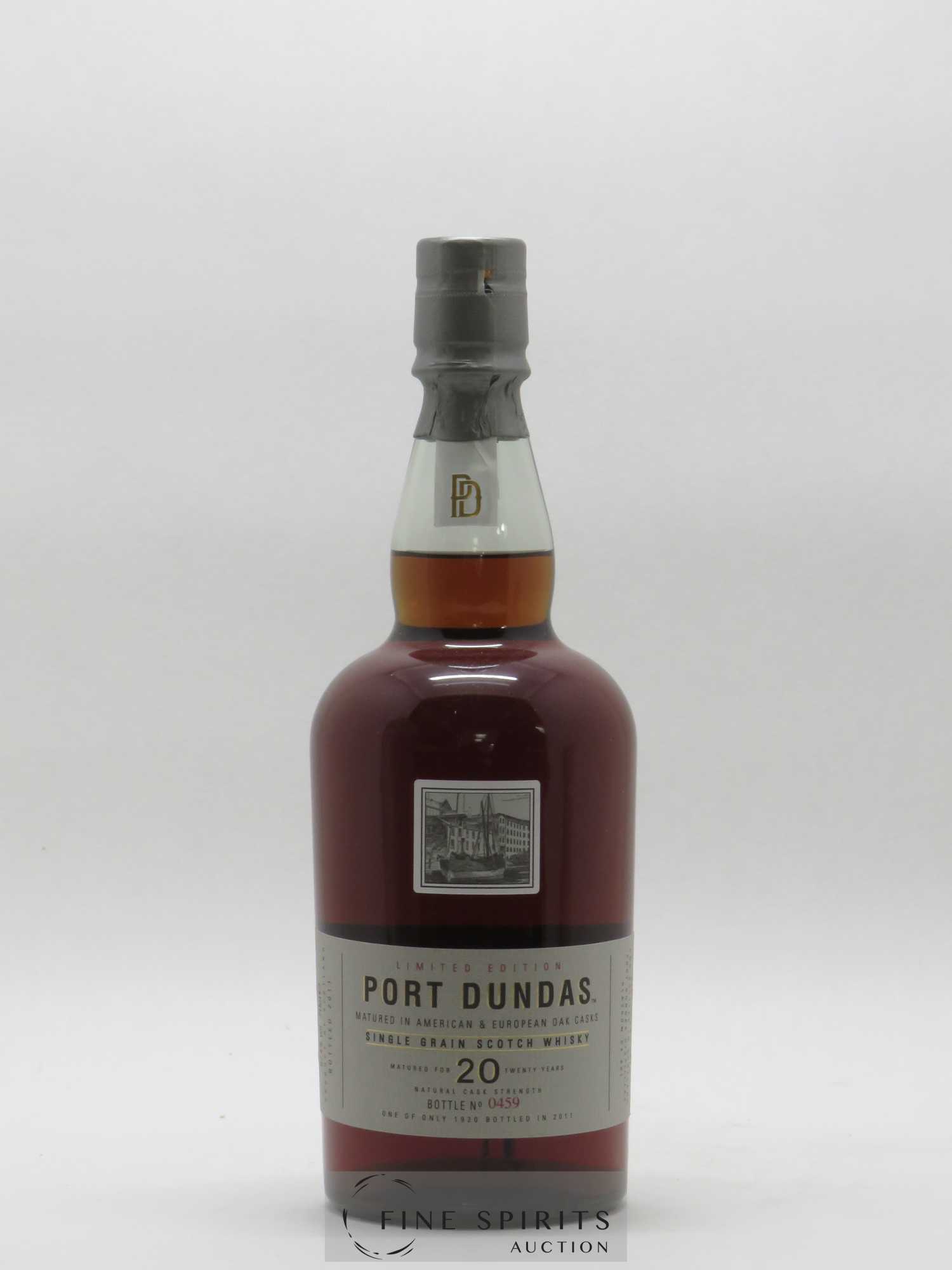 Port Dundas 20 years Of. Natural Cask Strength One of 1920 - bottled in 2011 Limited Edition - Lot of 1 bottle - 1