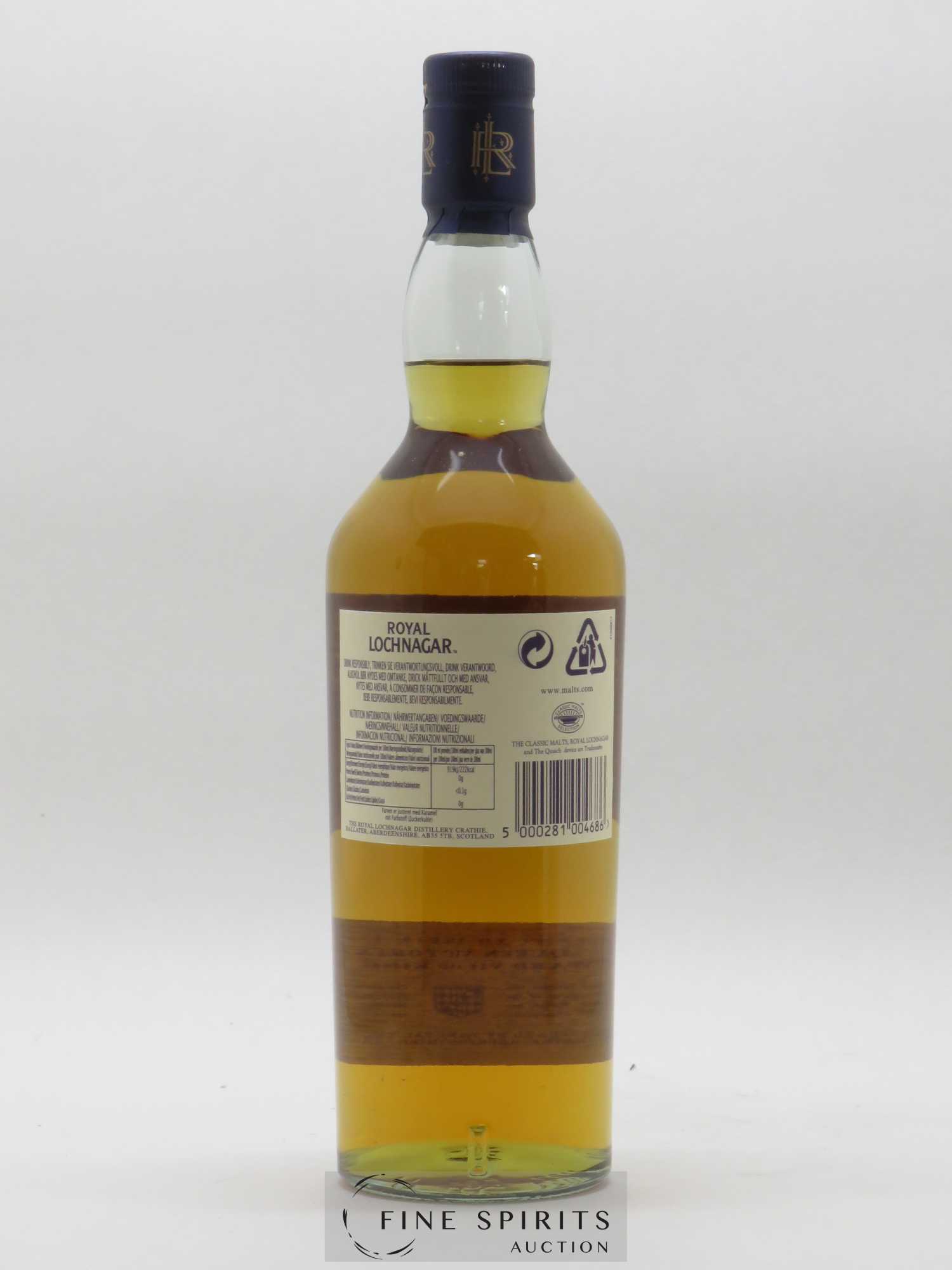 Royal Lochnagar 12 years Of. By Appointment to their Late Majesties - Lot de 1 bouteille - 2