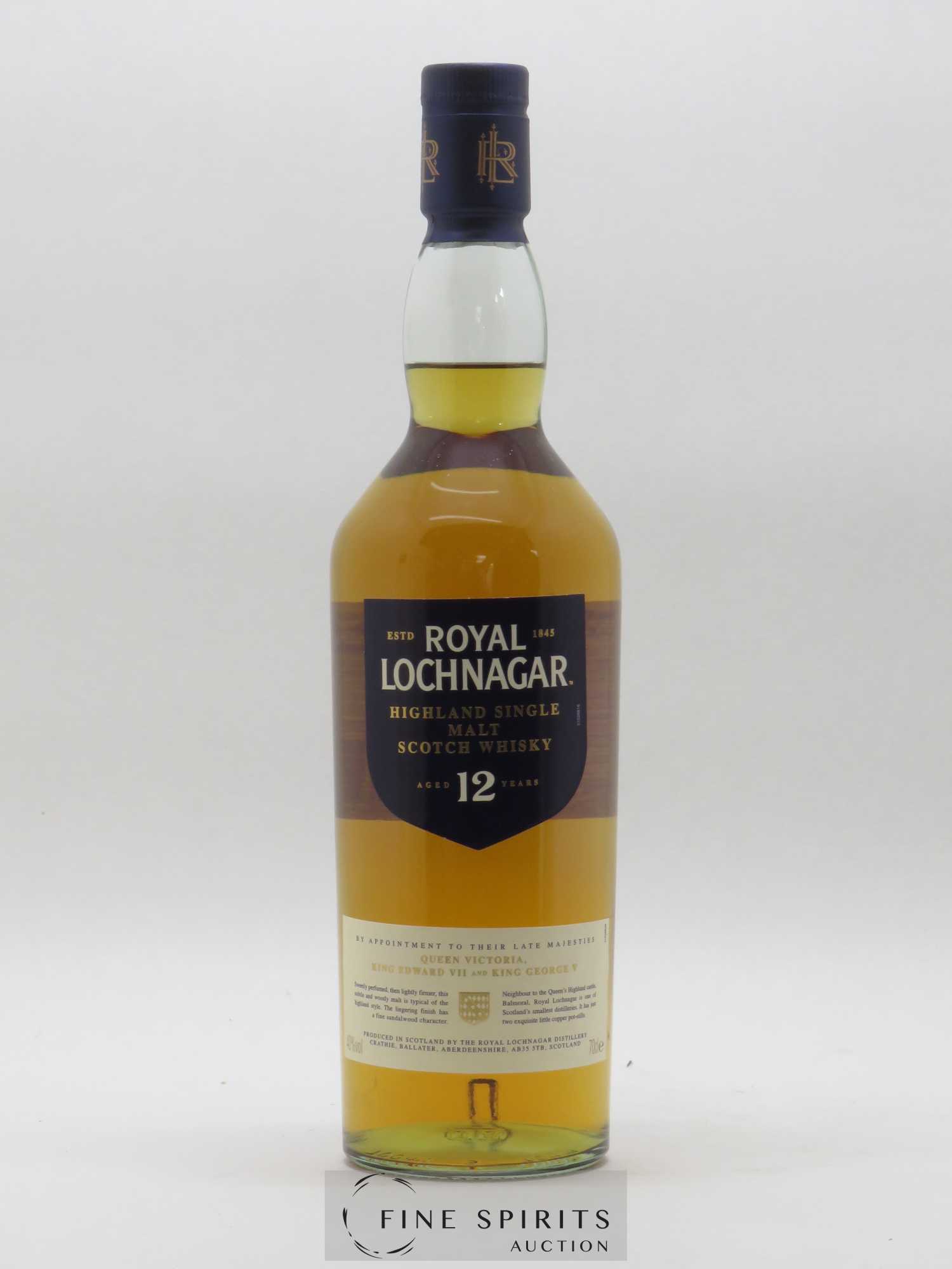 Royal Lochnagar 12 years Of. By Appointment to their Late Majesties - Lot de 1 bouteille - 1